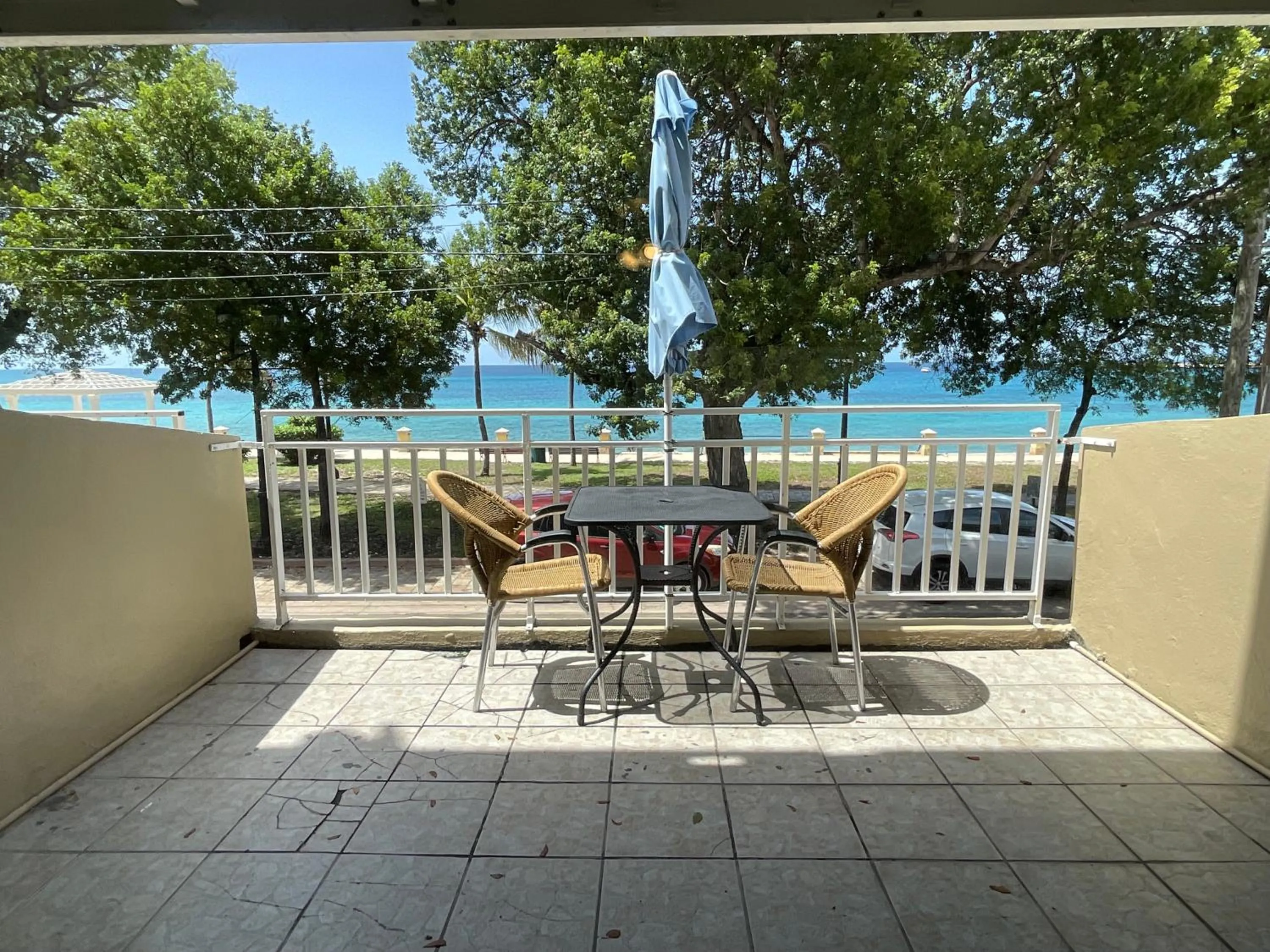 Balcony/Terrace in The Frederiksted Hotel