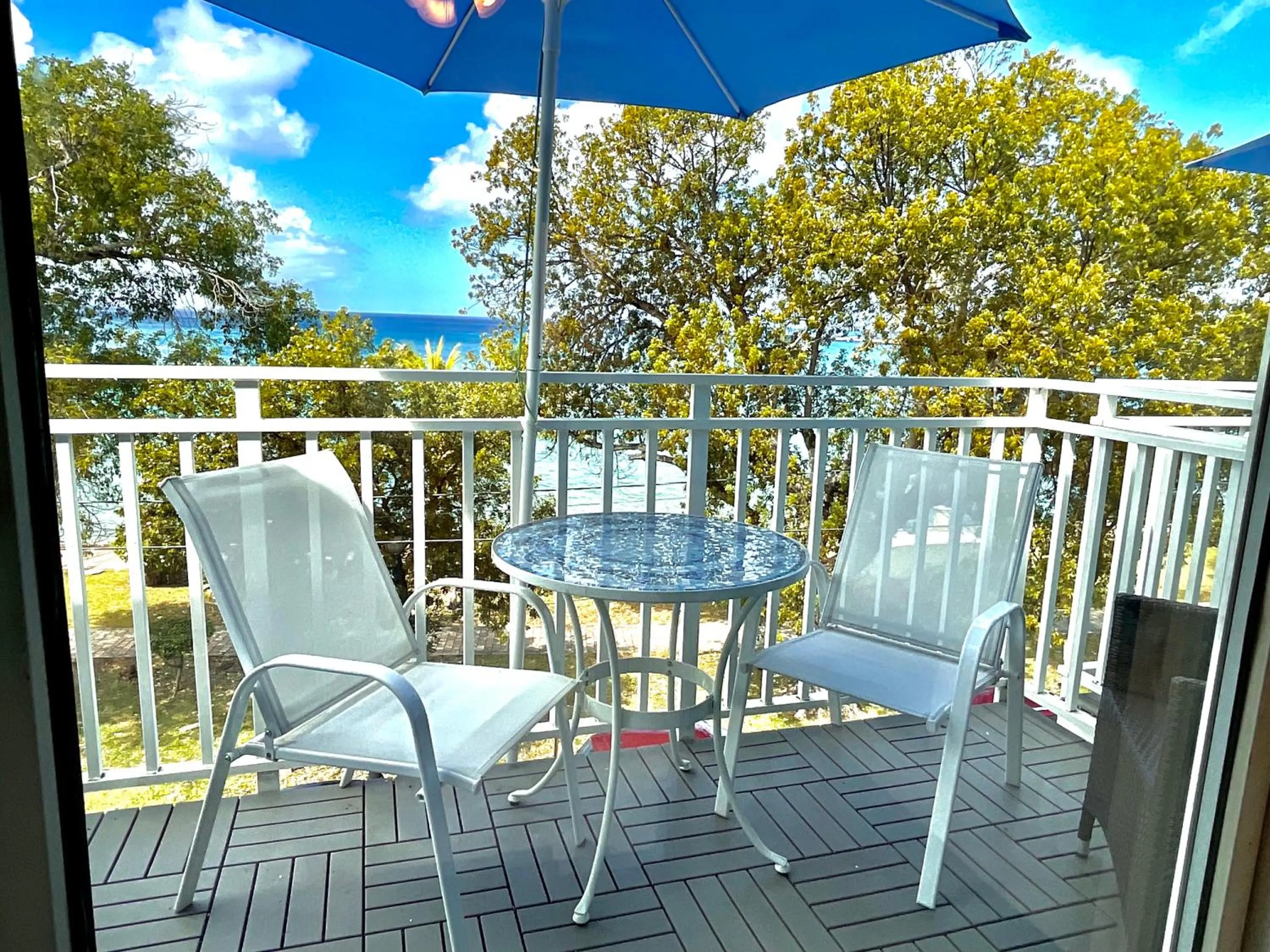 Patio in The Frederiksted Hotel