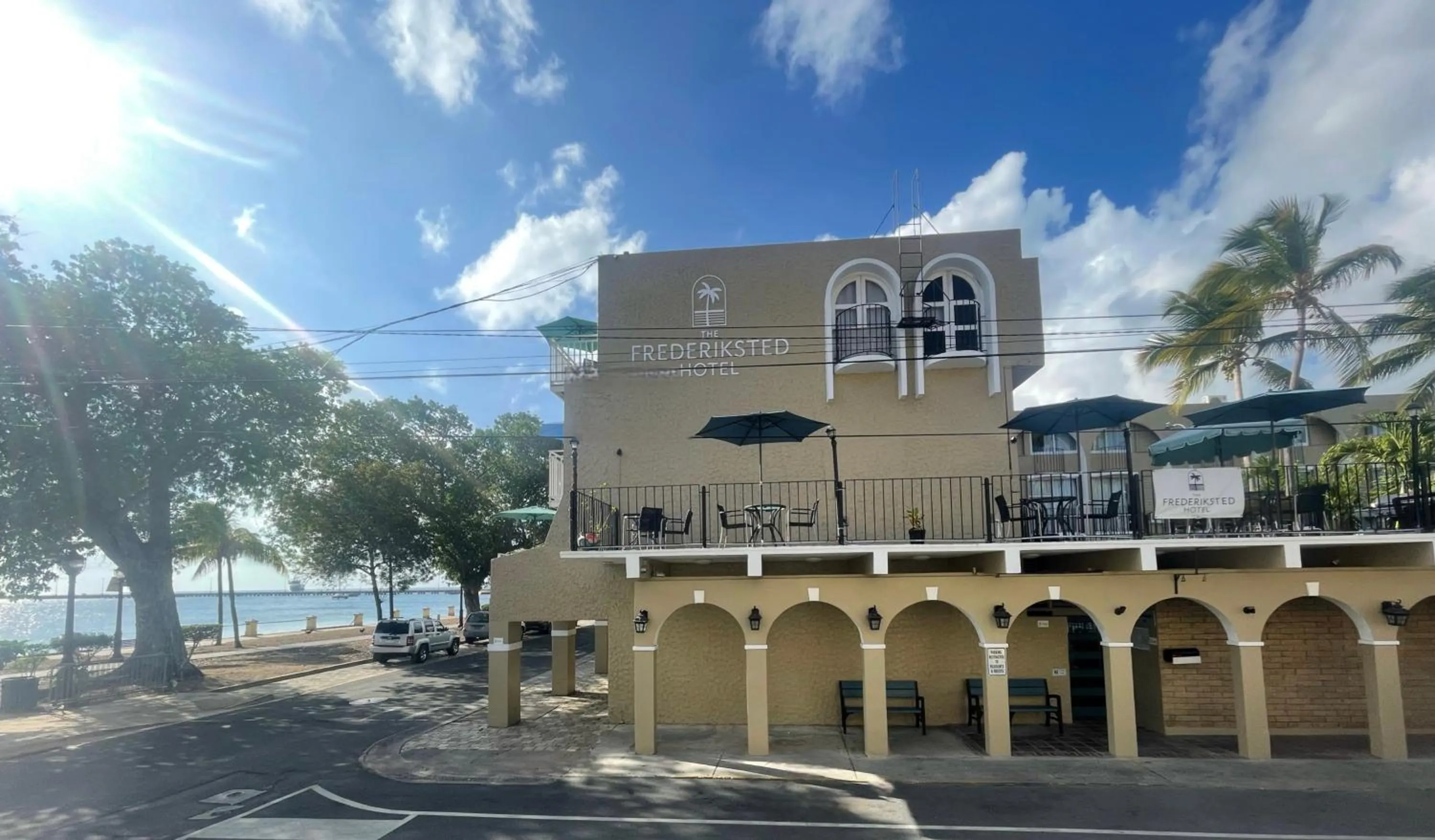 Property building in The Frederiksted Hotel