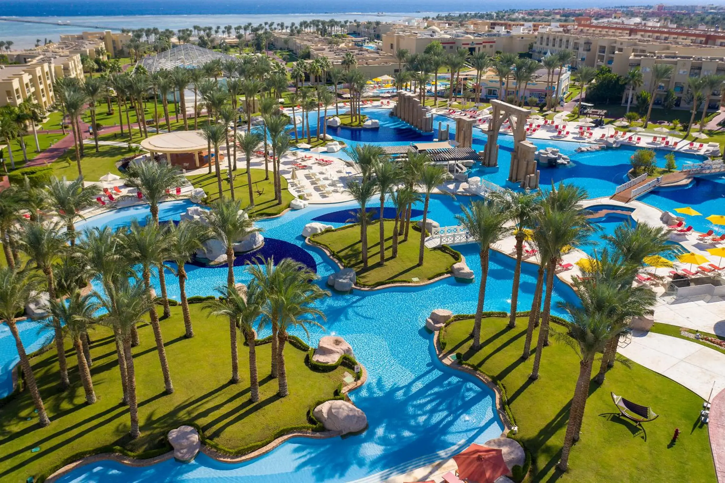 Pool View in Rixos Premium Seagate - Ultra All Inclusive