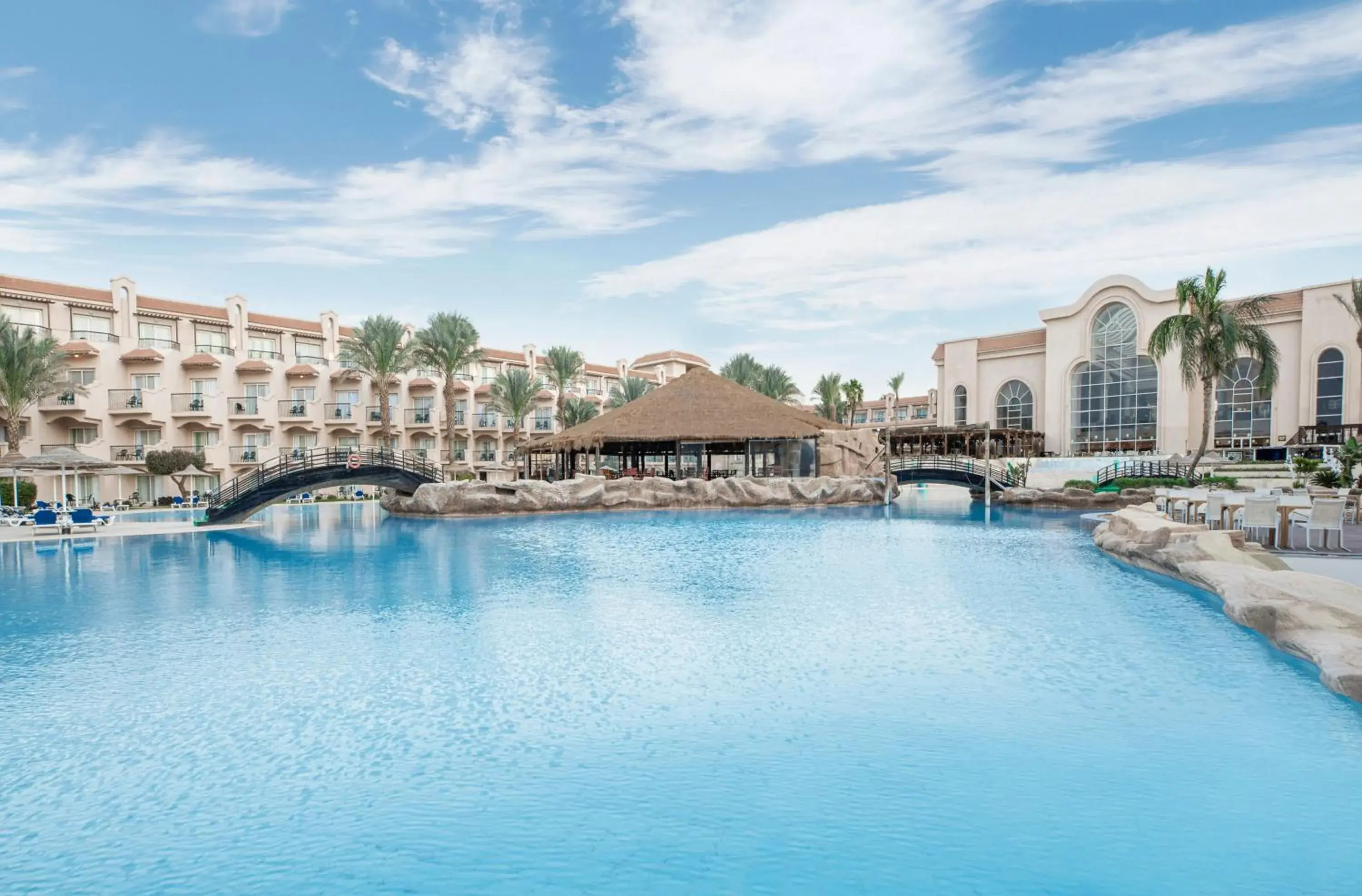 Swimming pool in Pyramisa Beach Resort Sahl Hasheesh Swimming pool in Pyramisa Beach Resort Sahl Hasheesh