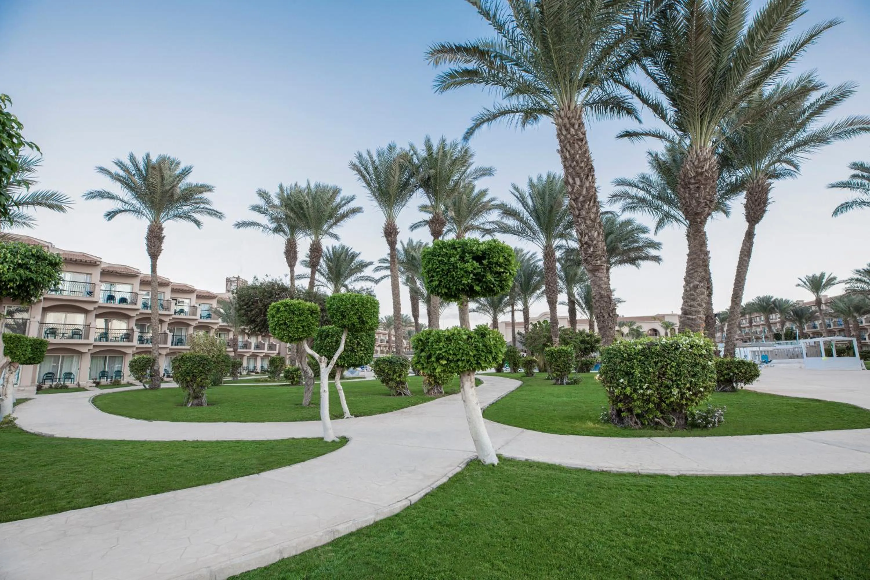 Natural landscape in Pyramisa Beach Resort Sahl Hasheesh