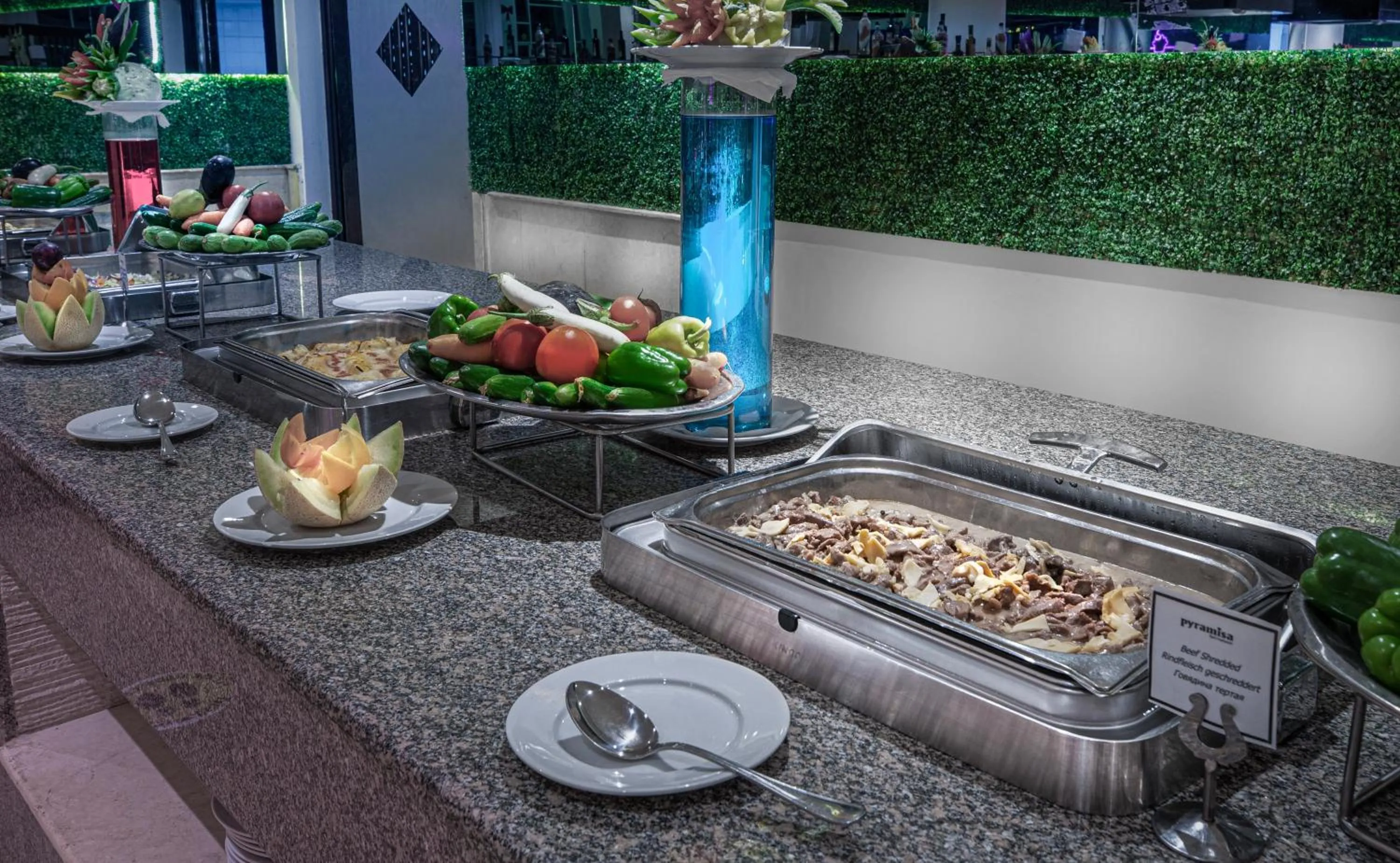 Restaurant/places to eat in Pyramisa Beach Resort Sahl Hasheesh