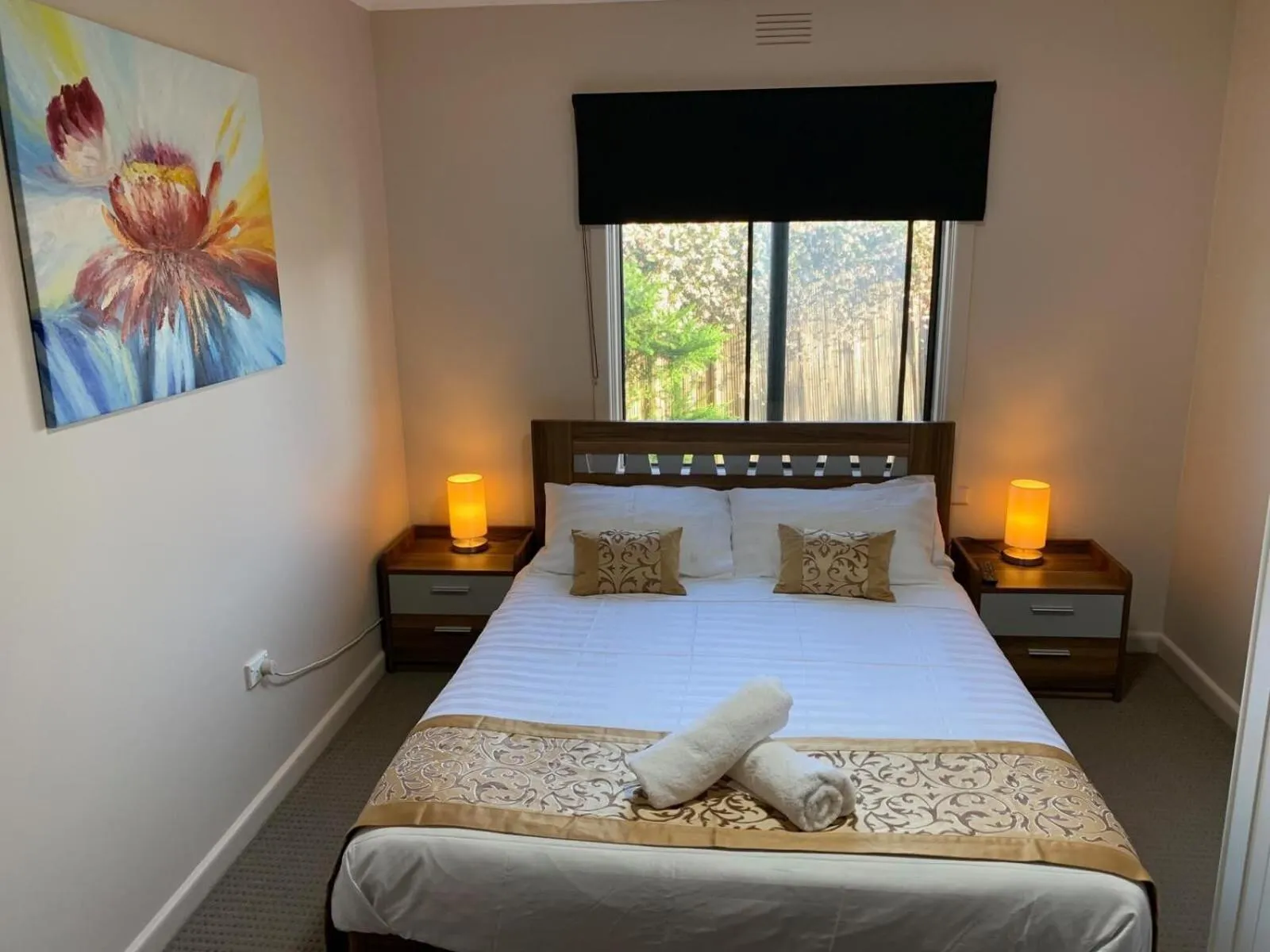 Bed in Gazebo Motor Inn - Strathmerton