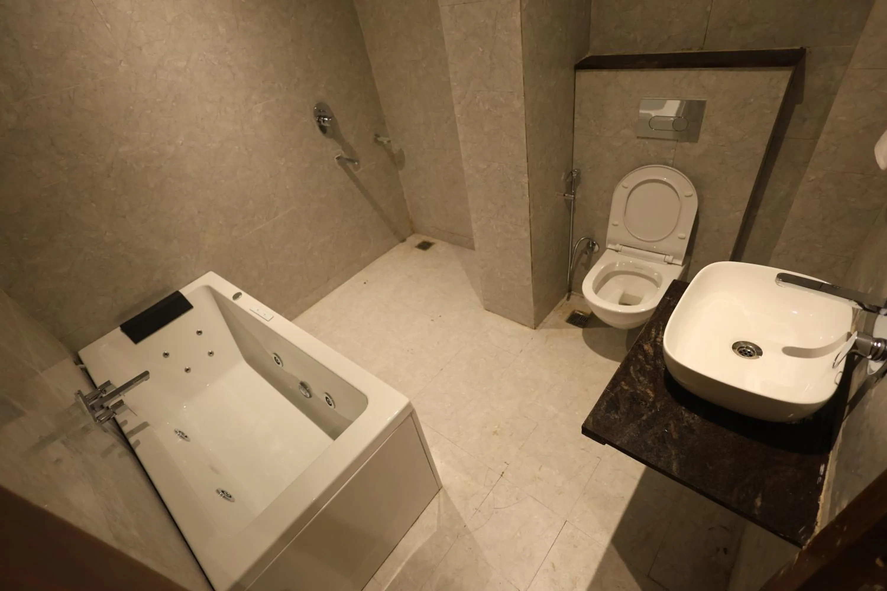 Toilet in Aceotel Premier, Vijay Nagar