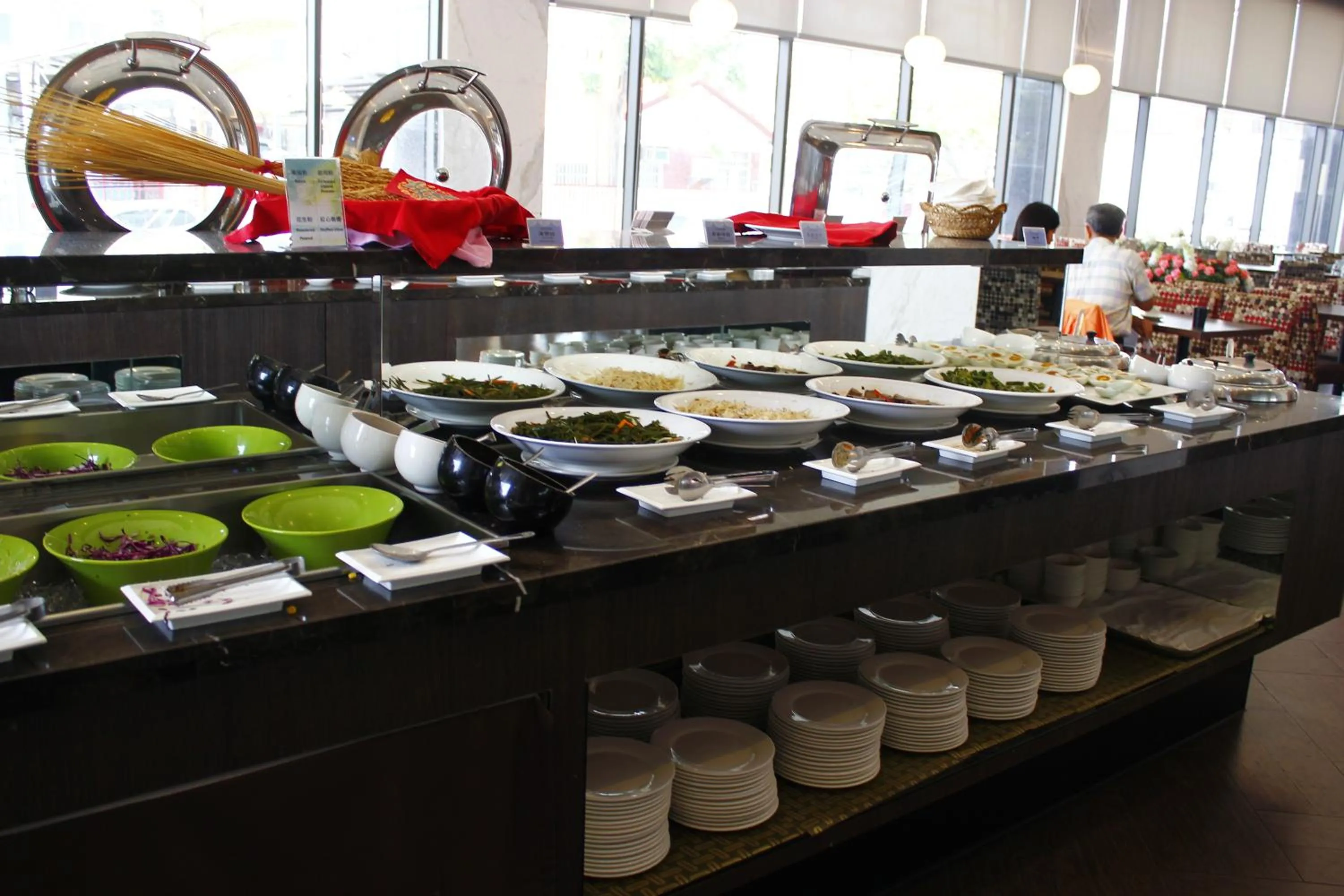 Buffet breakfast in Hoya Hotel Taitung