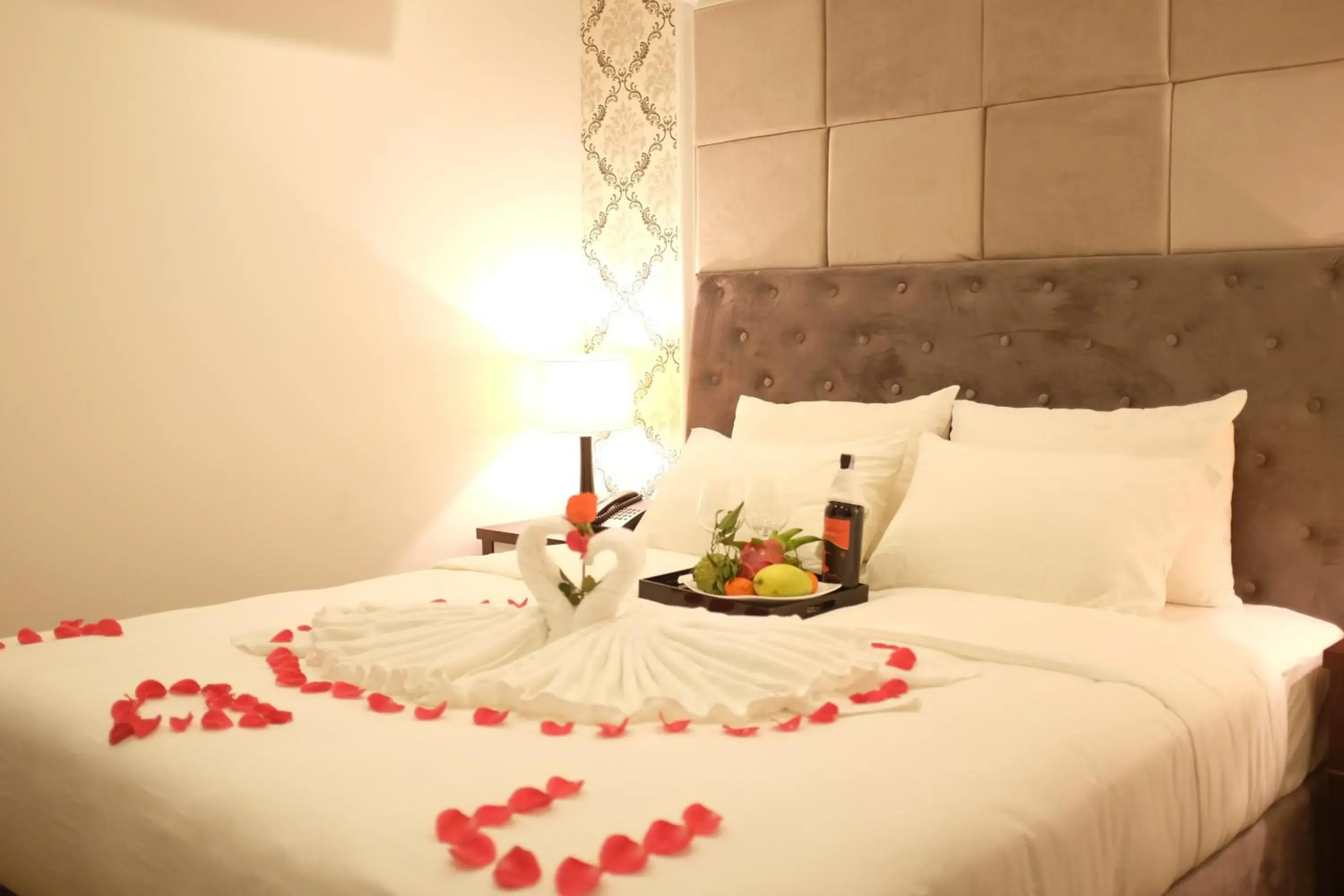 Bed in Skyline Hanoi Hotel Bed in Skyline Hanoi Hotel