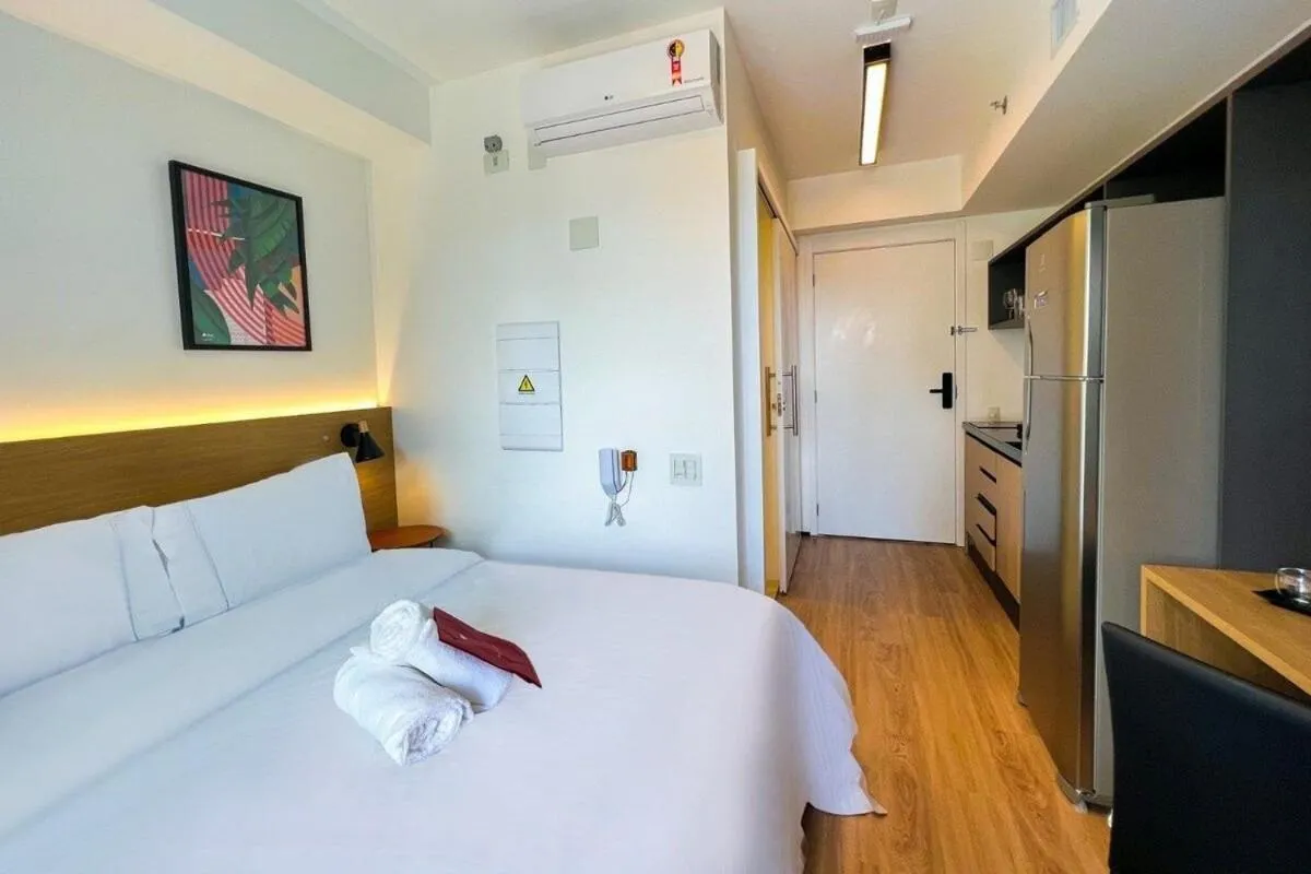 Bed in Zainalofts7Moema ao lado metro, Ibira, CASV 702/1202