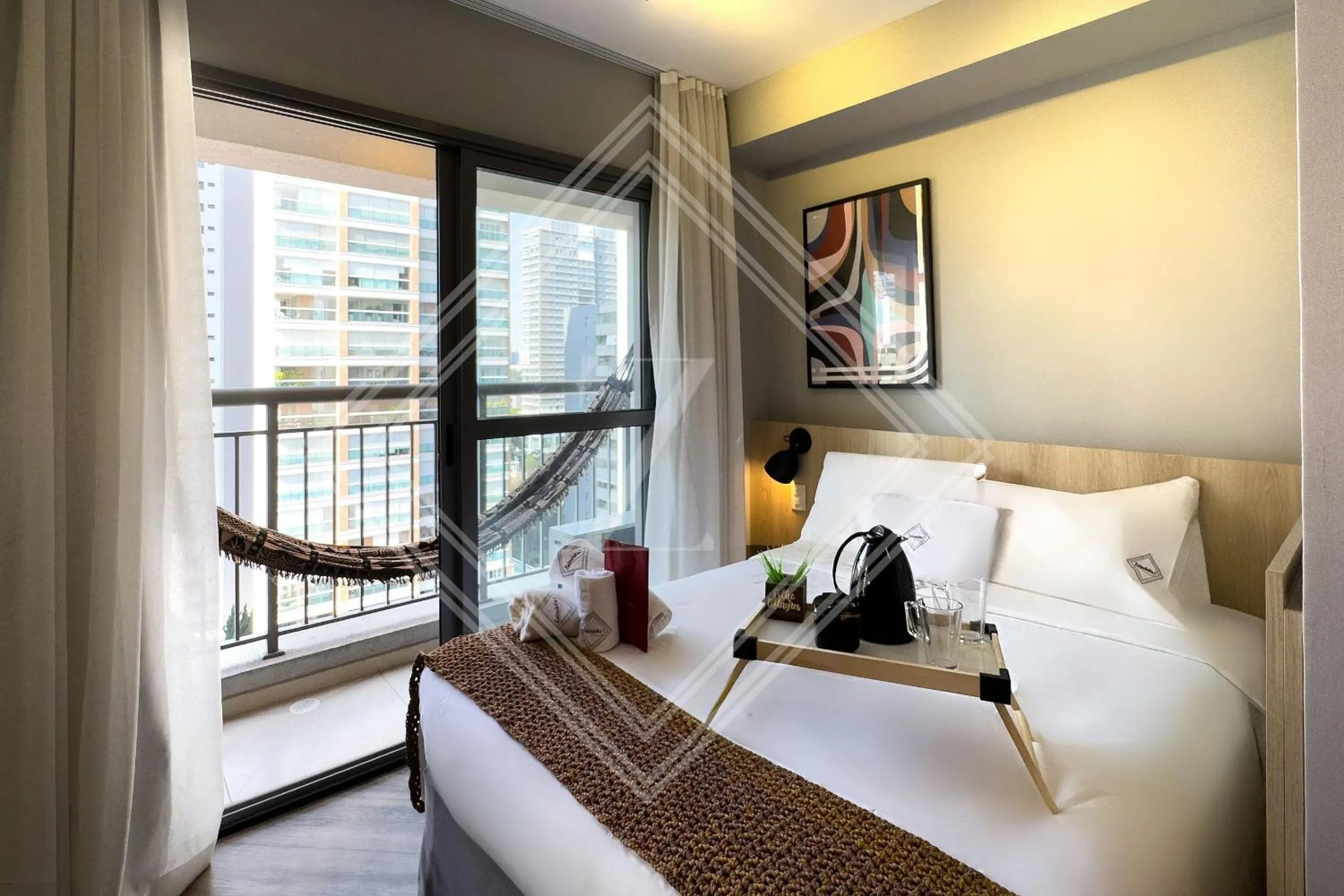 Photo of the whole room, Bed in Zainalofts7Moema ao lado metro, Ibira, CASV 702/1202