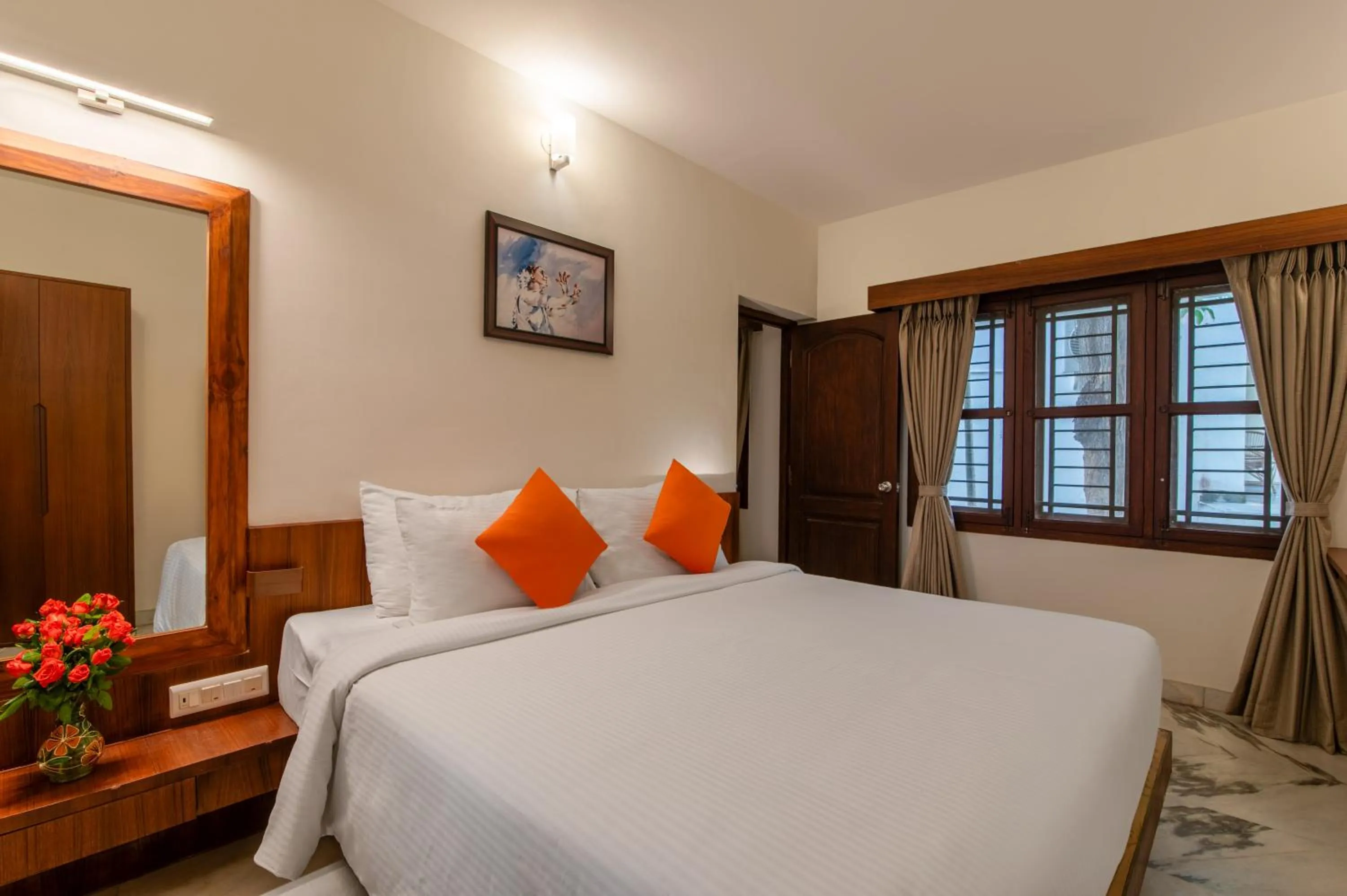 Bedroom, Bed in Sterling Arunai Anantha - Tiruvannamalai