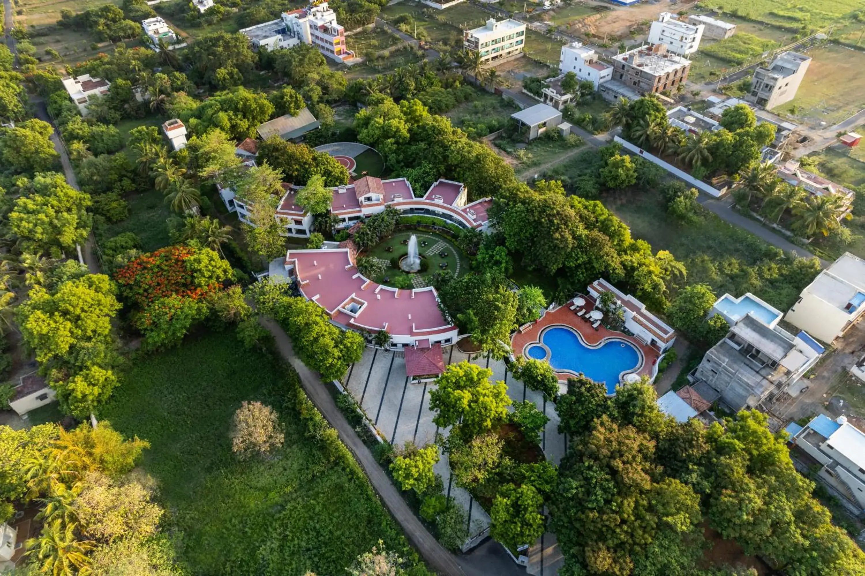 Bird's eye view in Sterling Arunai Anantha - Tiruvannamalai Bird's eye view in Sterling Arunai Anantha - Tiruvannamalai