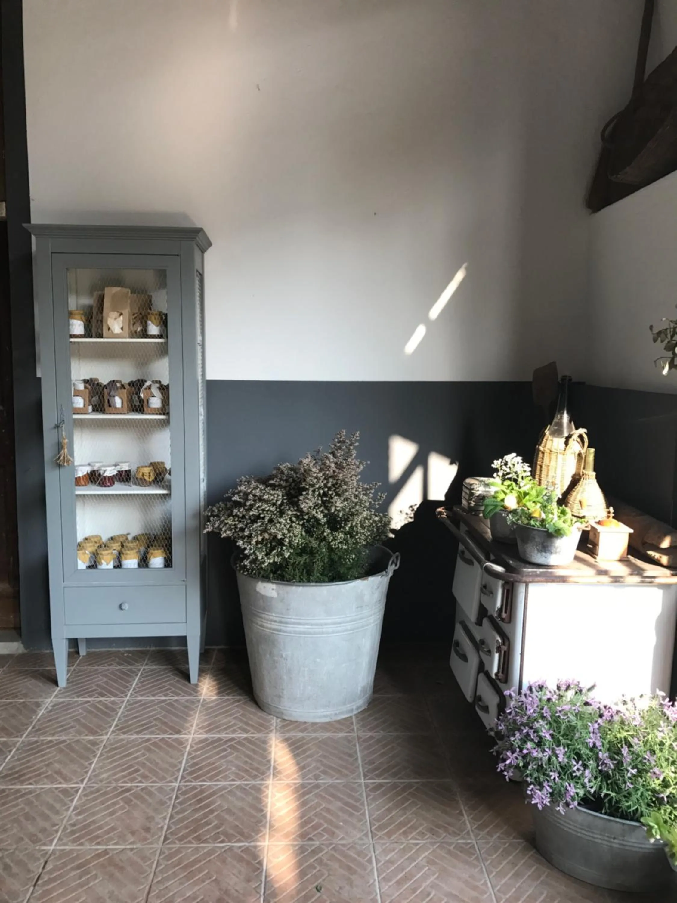 Decorative detail in Agriturismo Cascina Magana