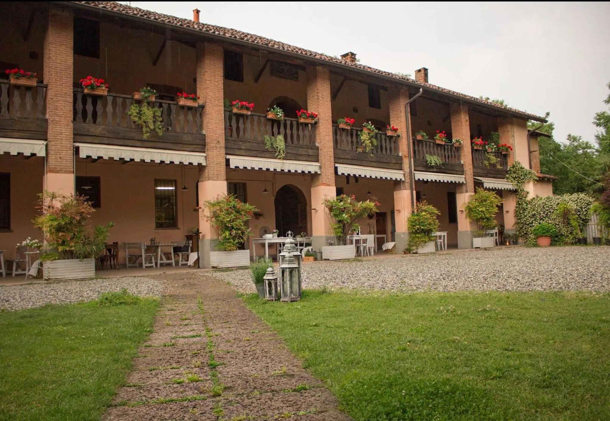 Garden in Agriturismo Cascina Magana