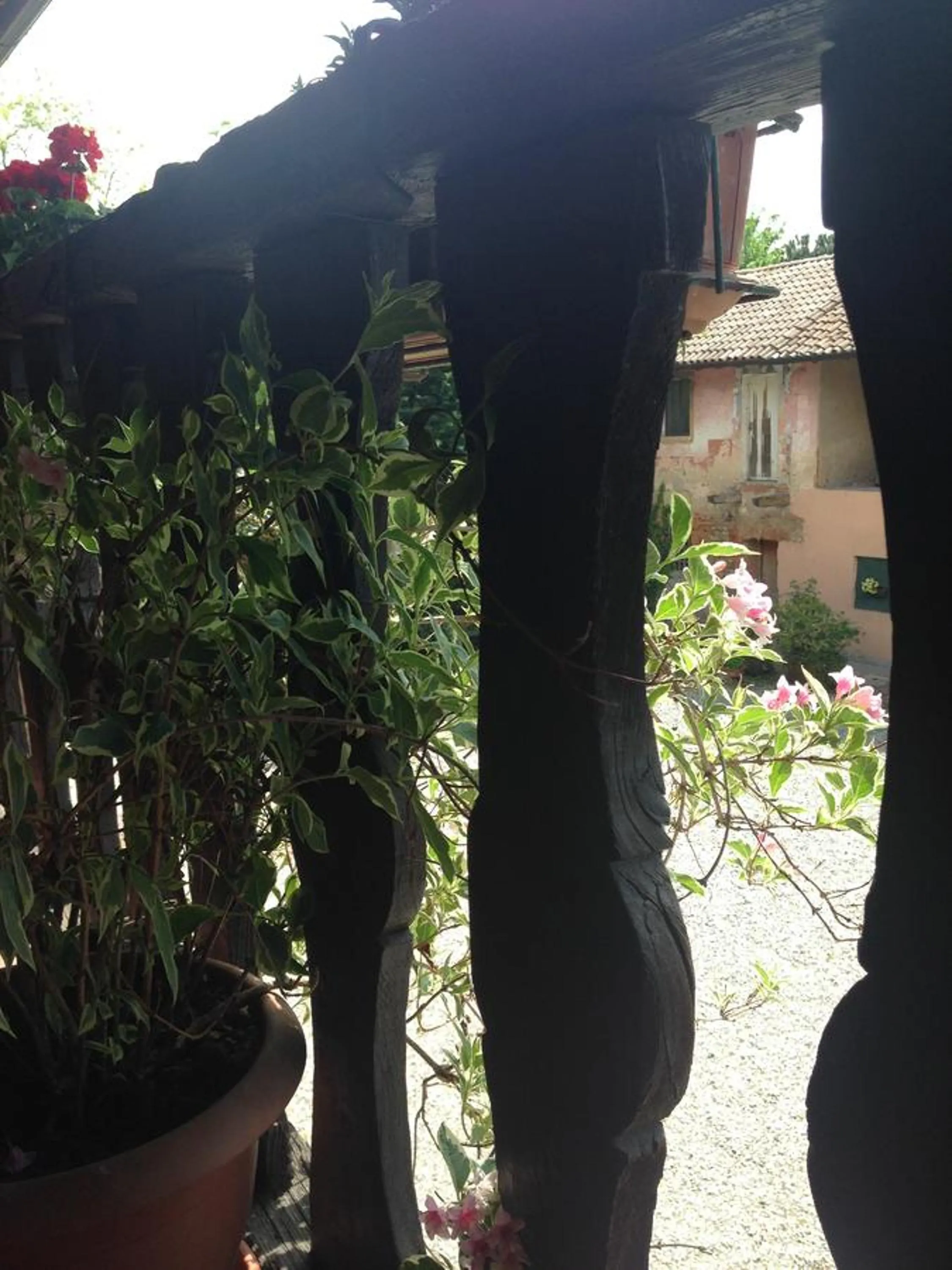 Garden view in Agriturismo Cascina Magana