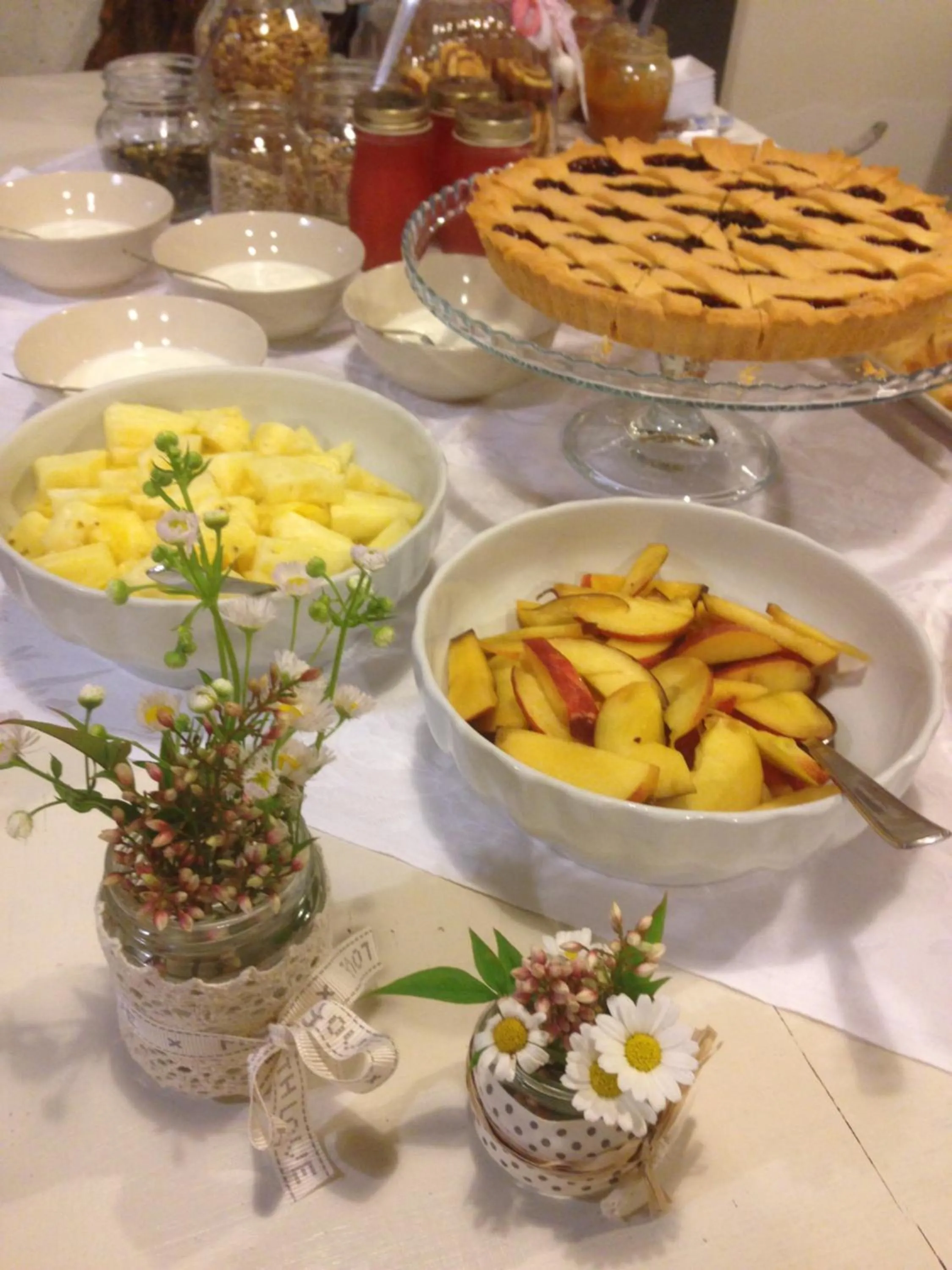 Food and drinks in Agriturismo Cascina Magana