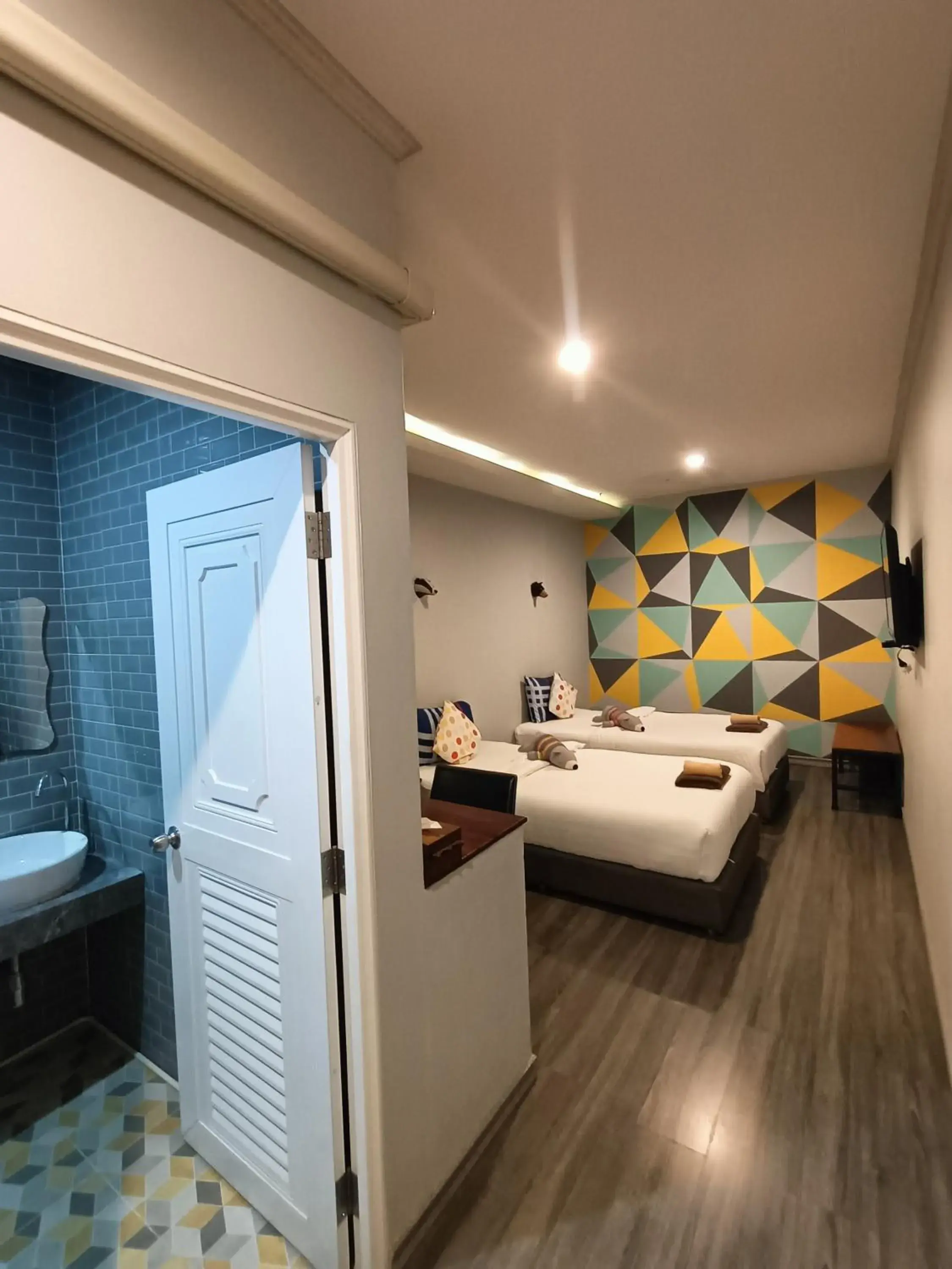 Bed in Aen Guy Boutique Hotel Bed in Aen Guy Boutique Hotel