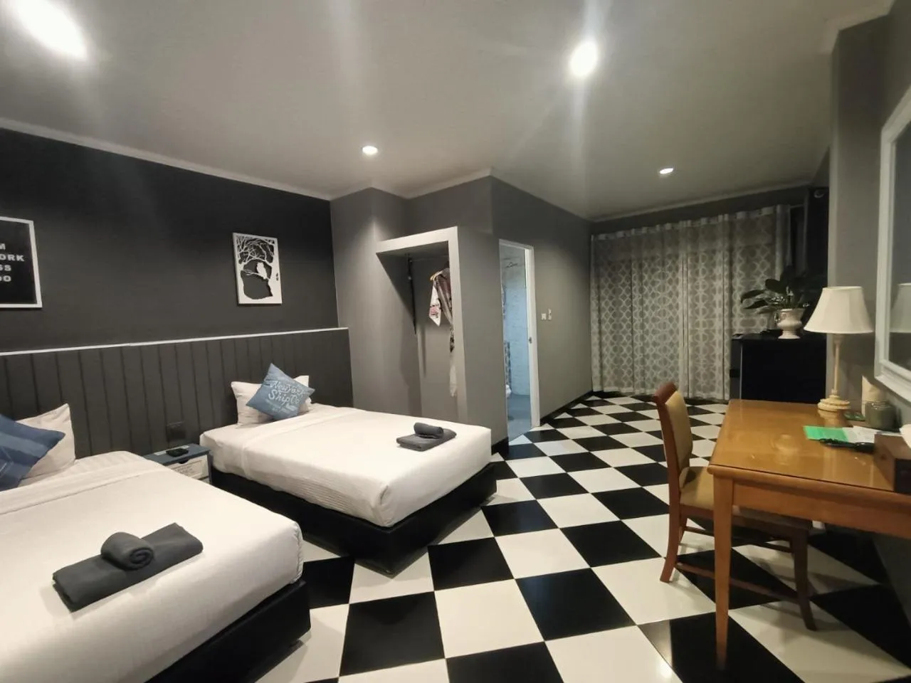 Bed in Aen Guy Boutique Hotel