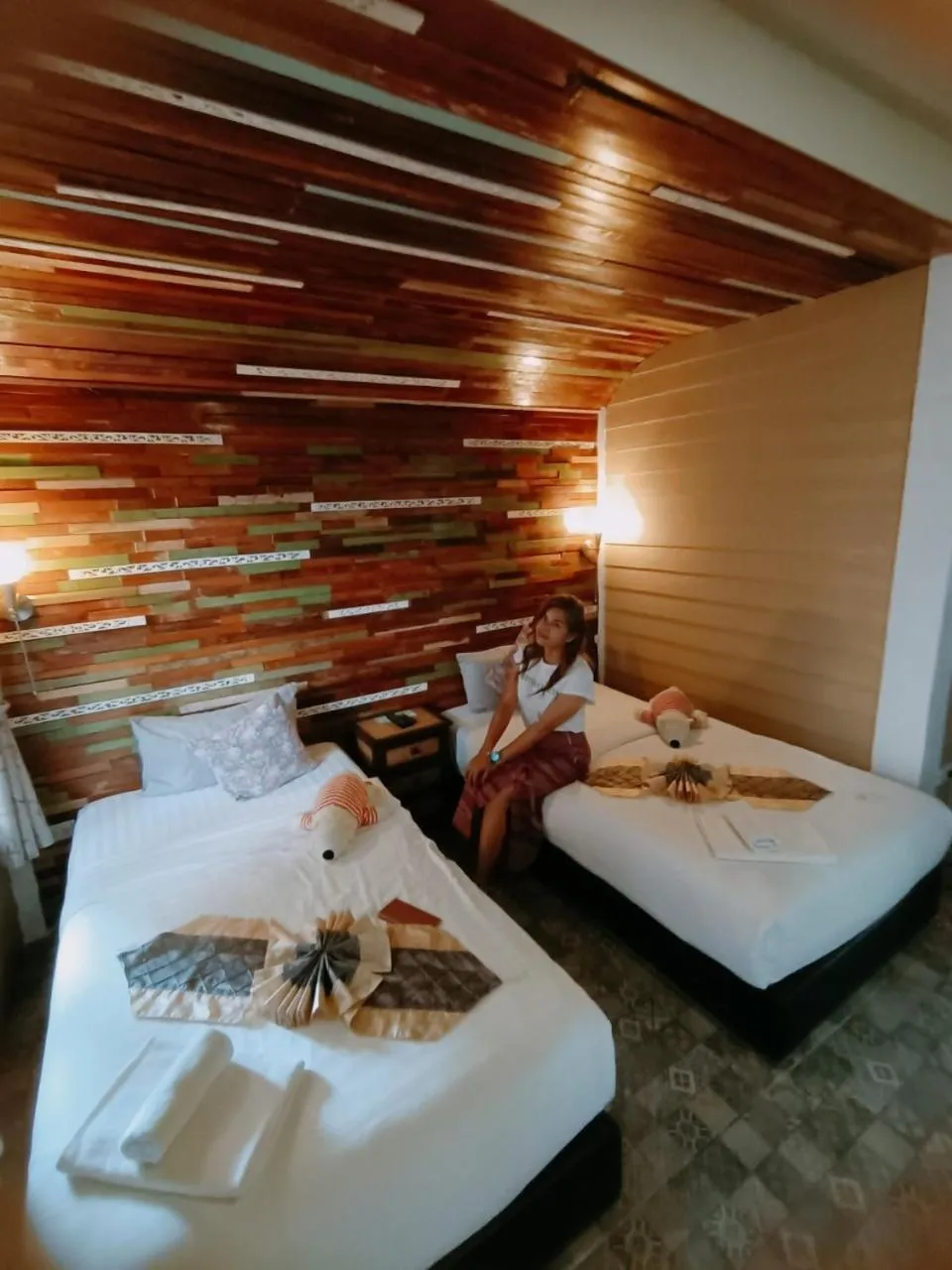 Bed in Aen Guy Boutique Hotel