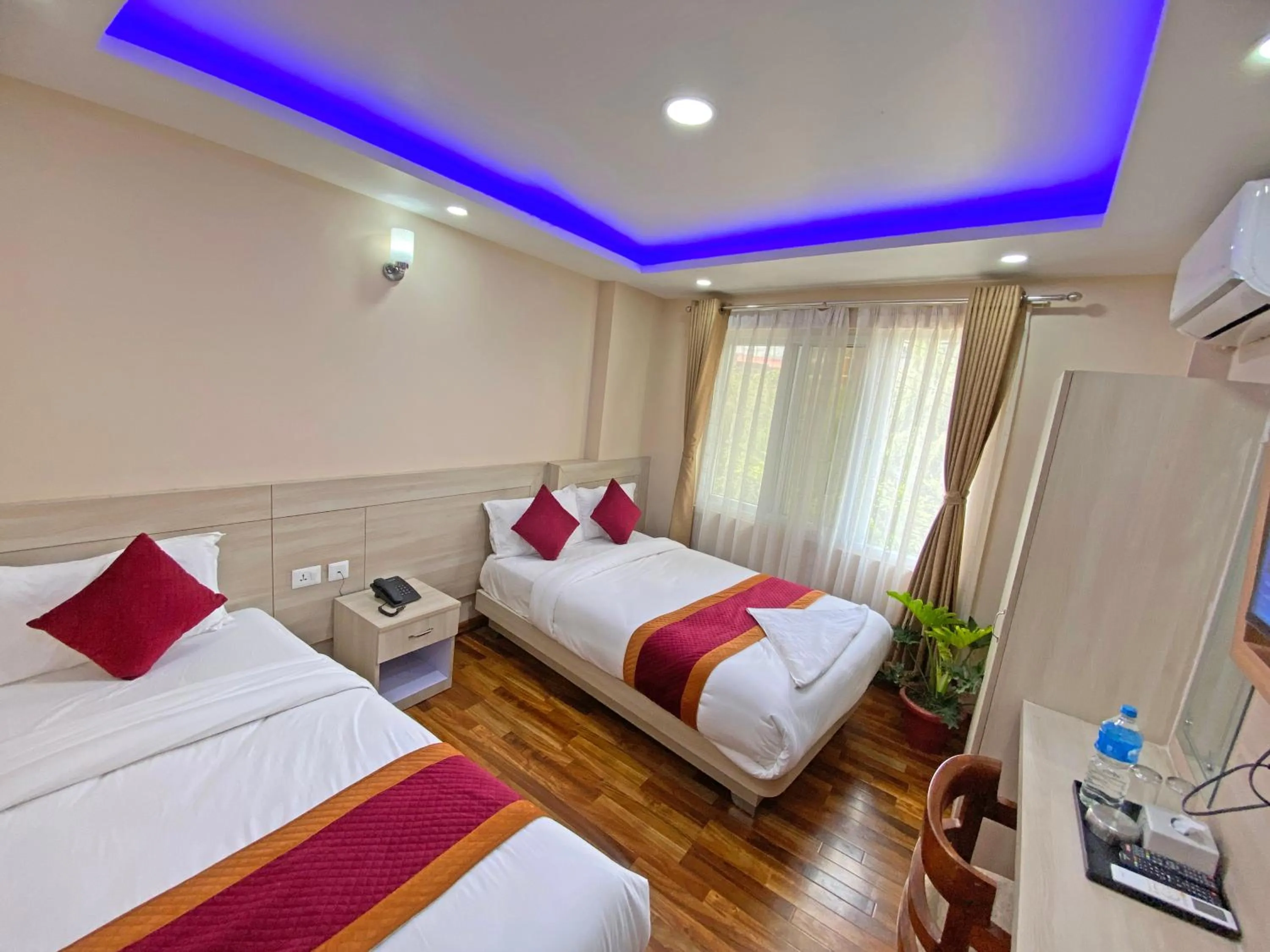 Bed in Hotel Aaradhya