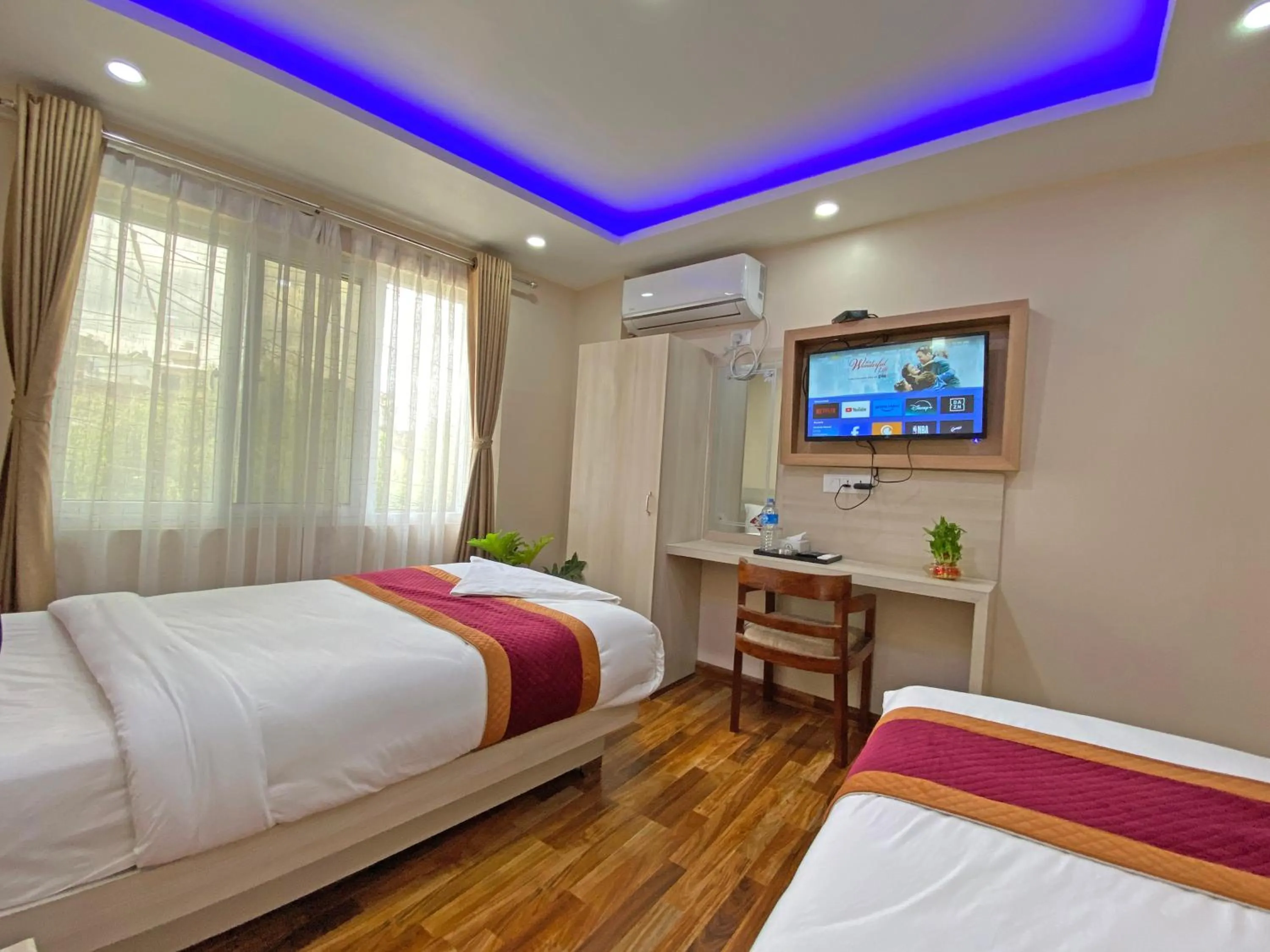 Bed in Hotel Aaradhya
