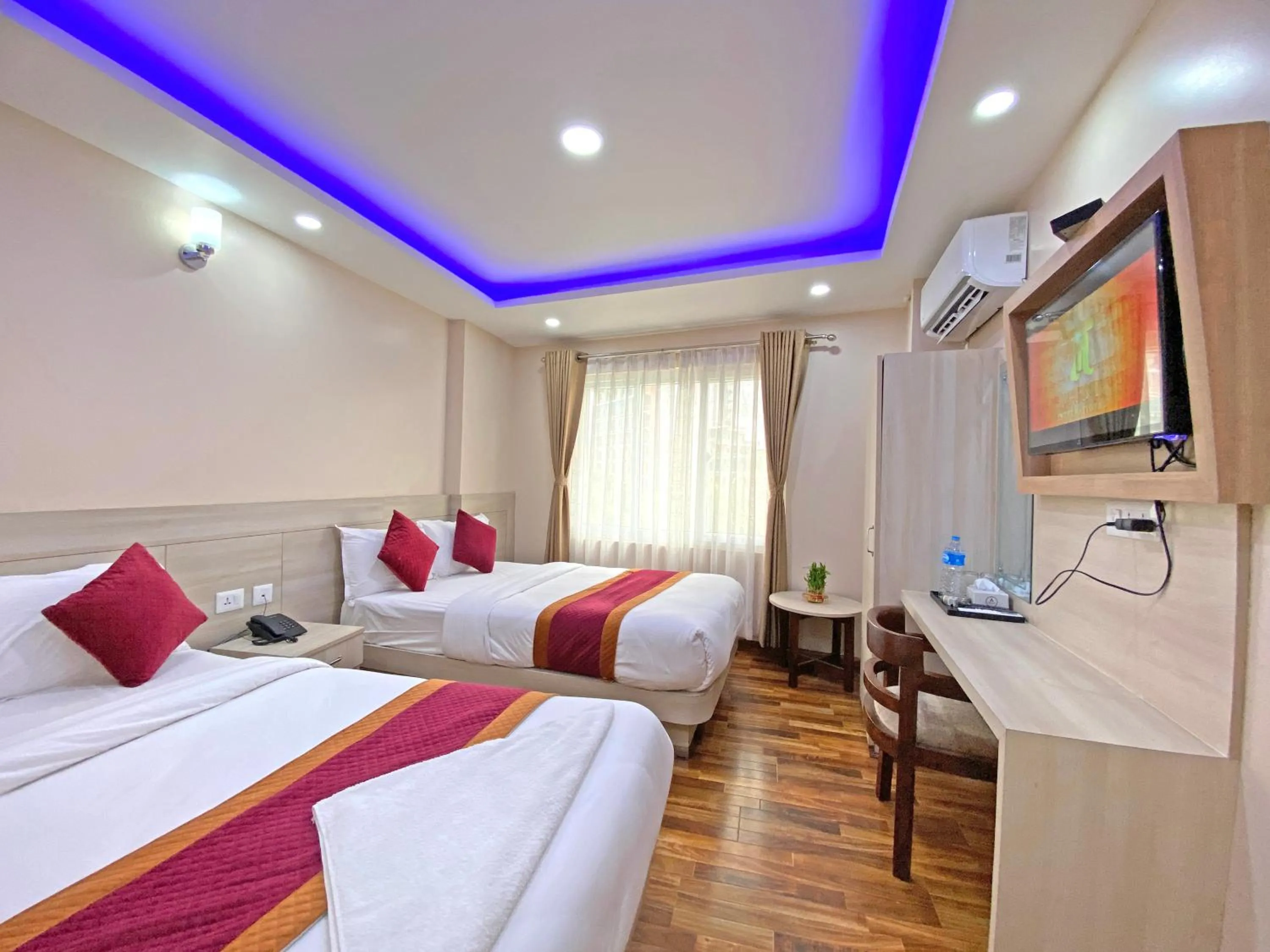 Bed in Hotel Aaradhya