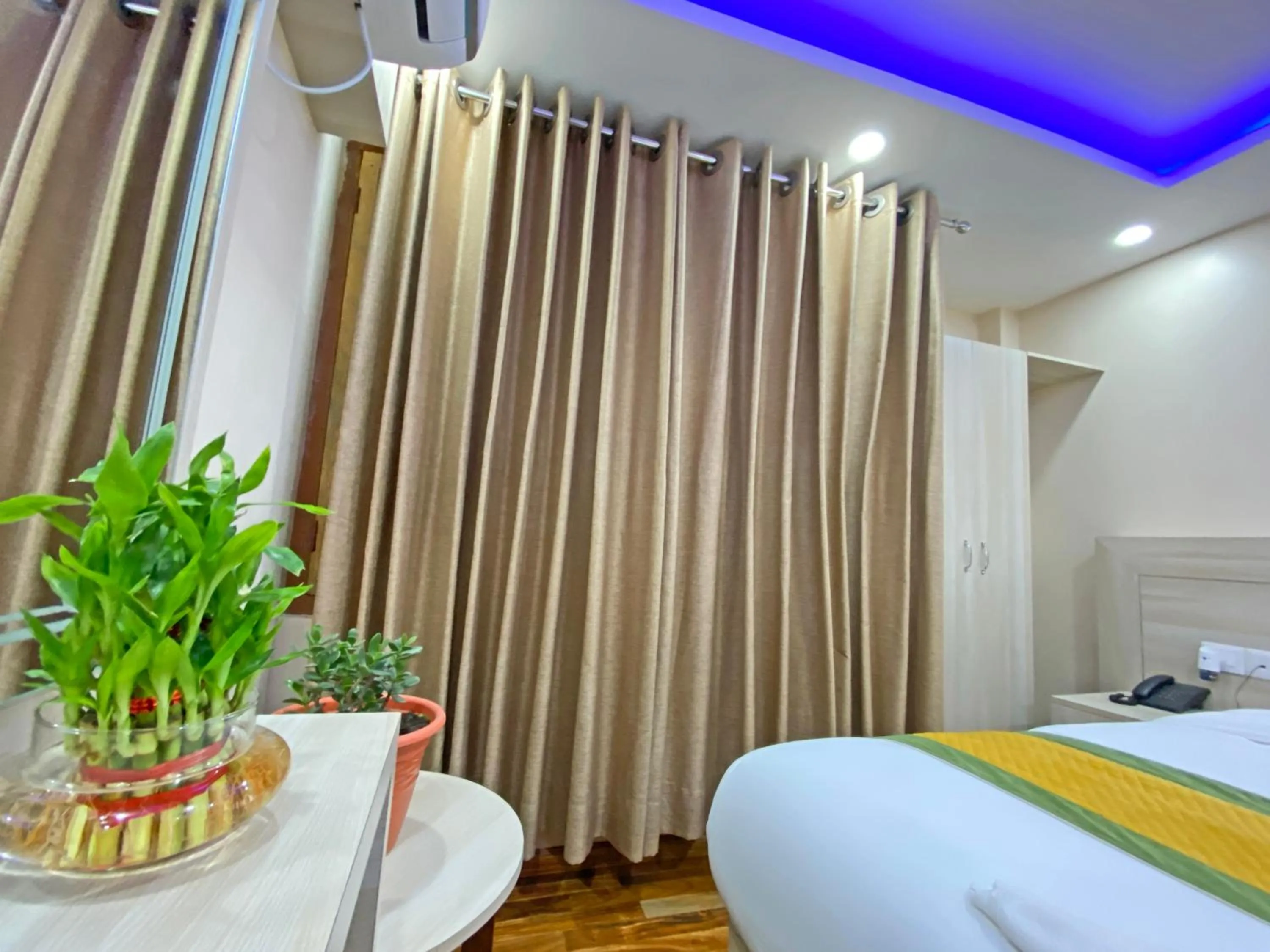 Bed in Hotel Aaradhya