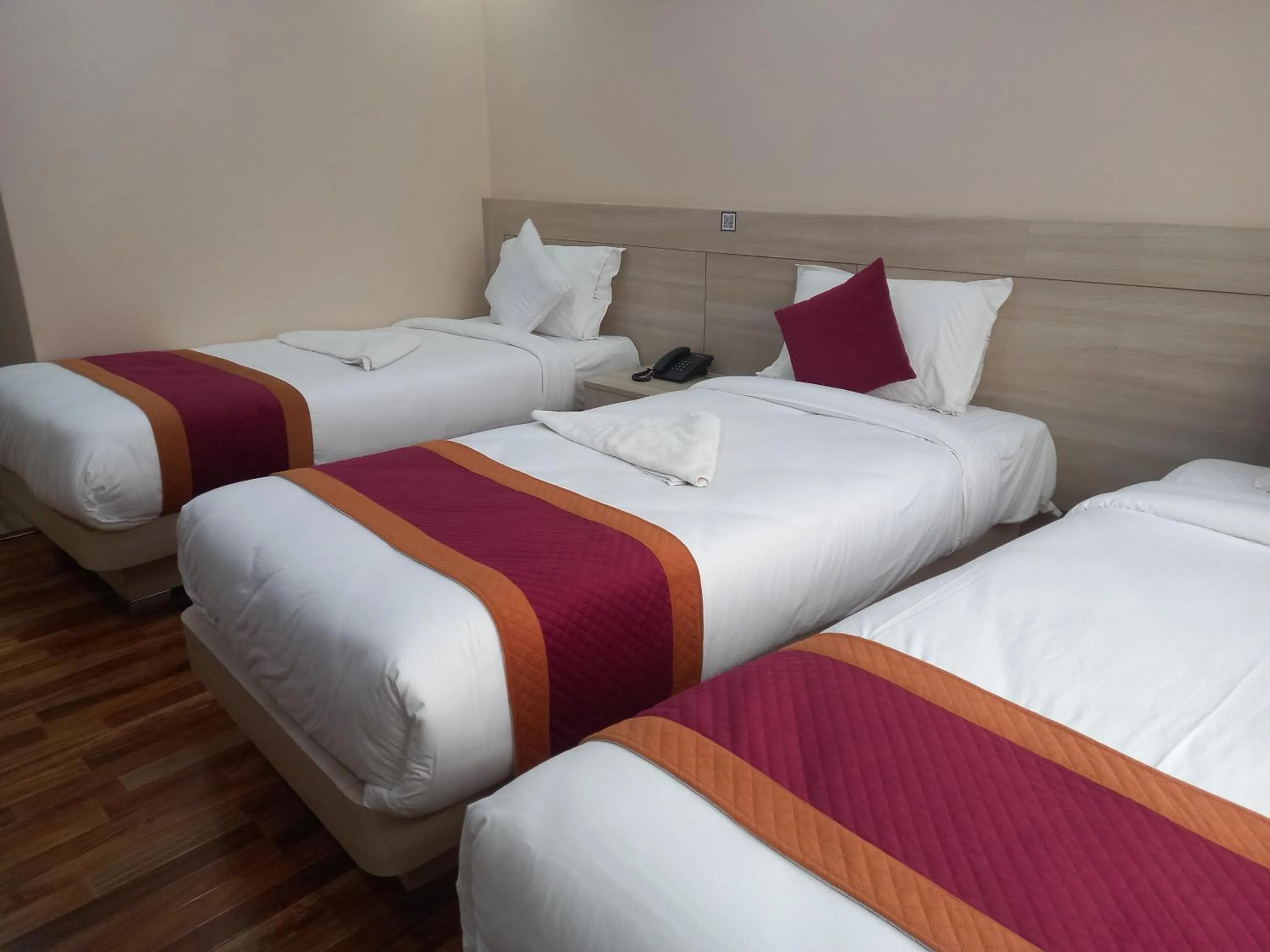 Photo of the whole room, Bed in Hotel Aaradhya