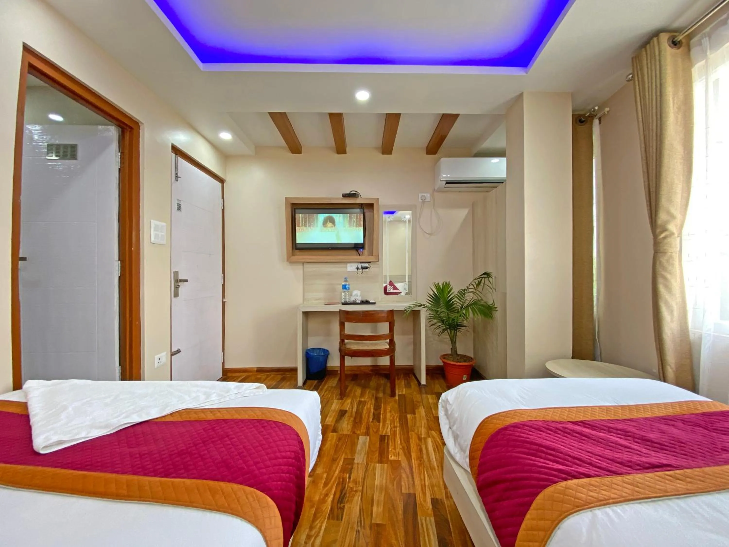 Bed in Hotel Aaradhya