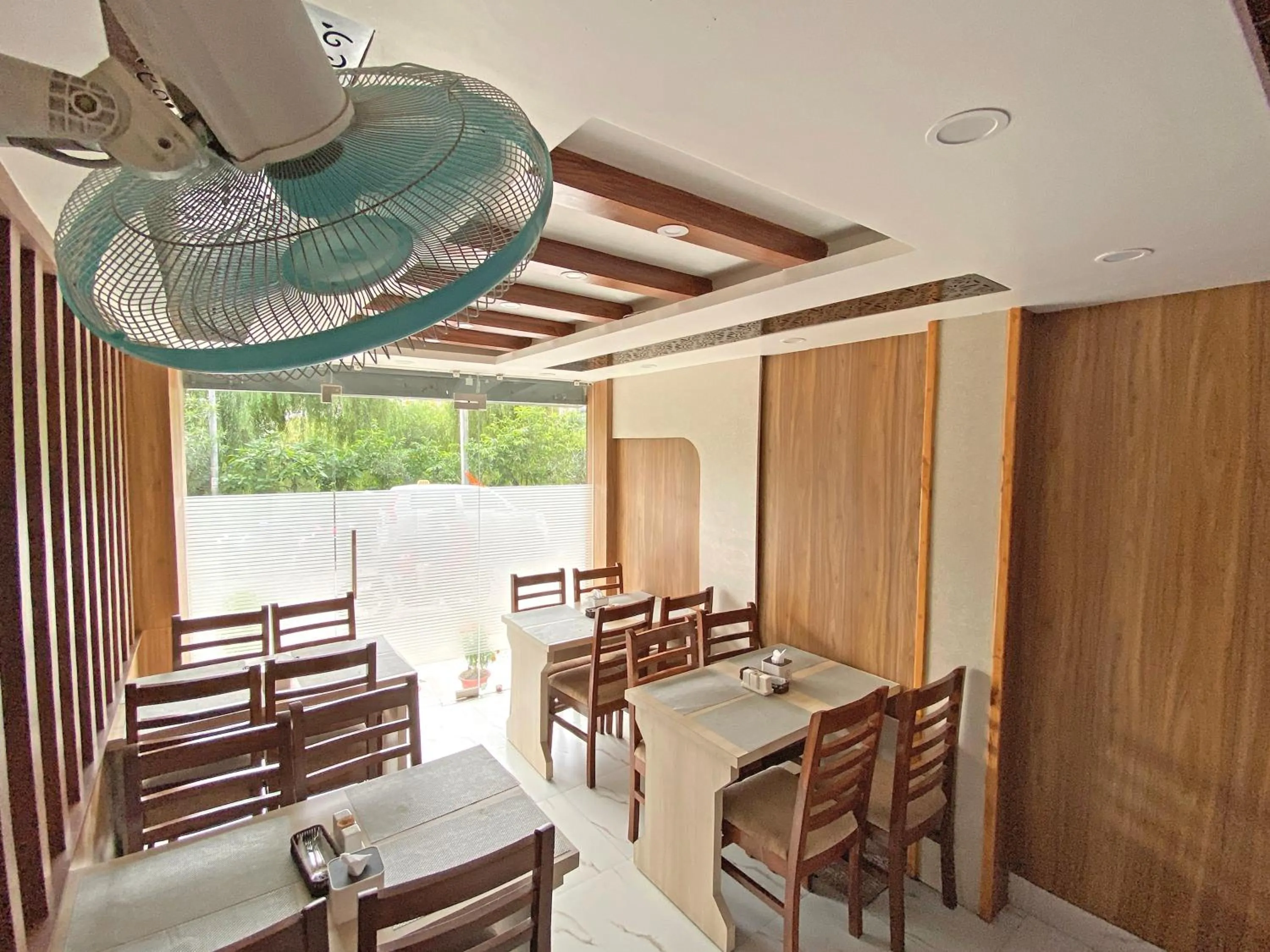 Seating area in Hotel Aaradhya