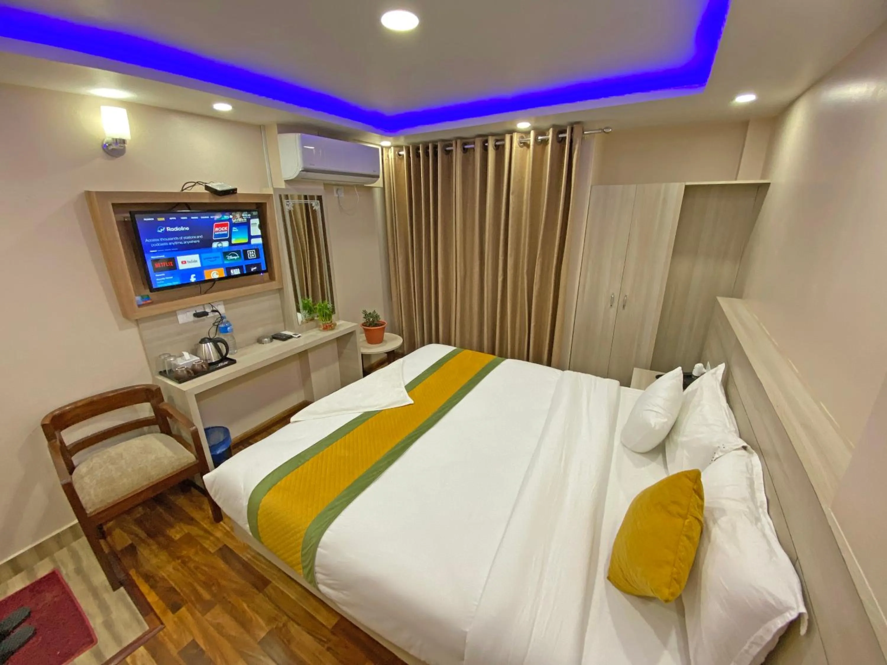 Bed in Hotel Aaradhya
