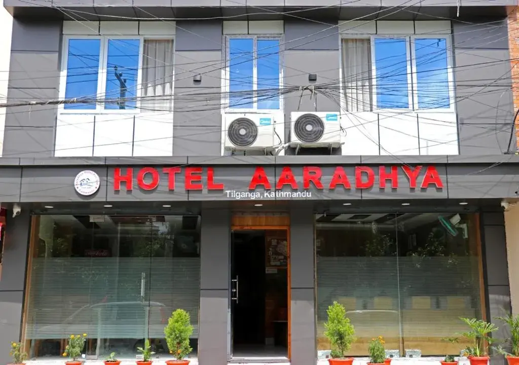 Property building in Hotel Aaradhya Property building in Hotel Aaradhya