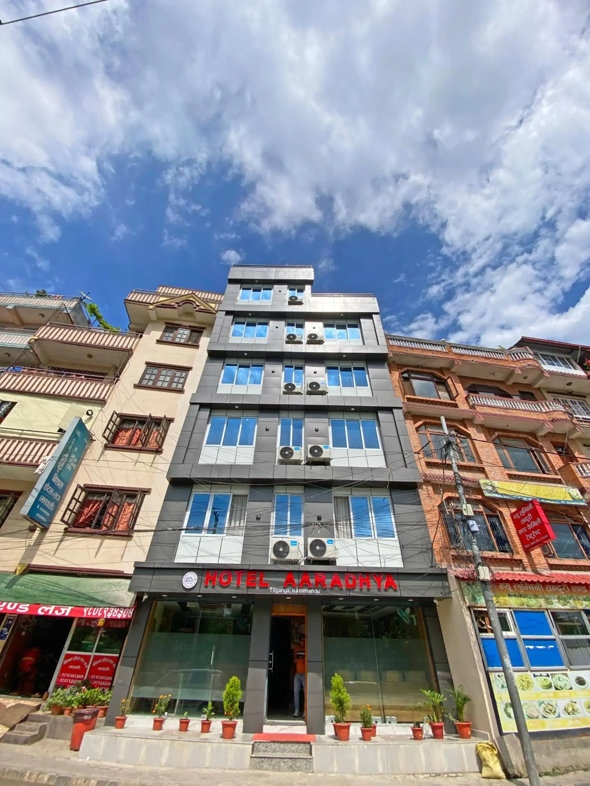 Property building in Hotel Aaradhya Property building in Hotel Aaradhya