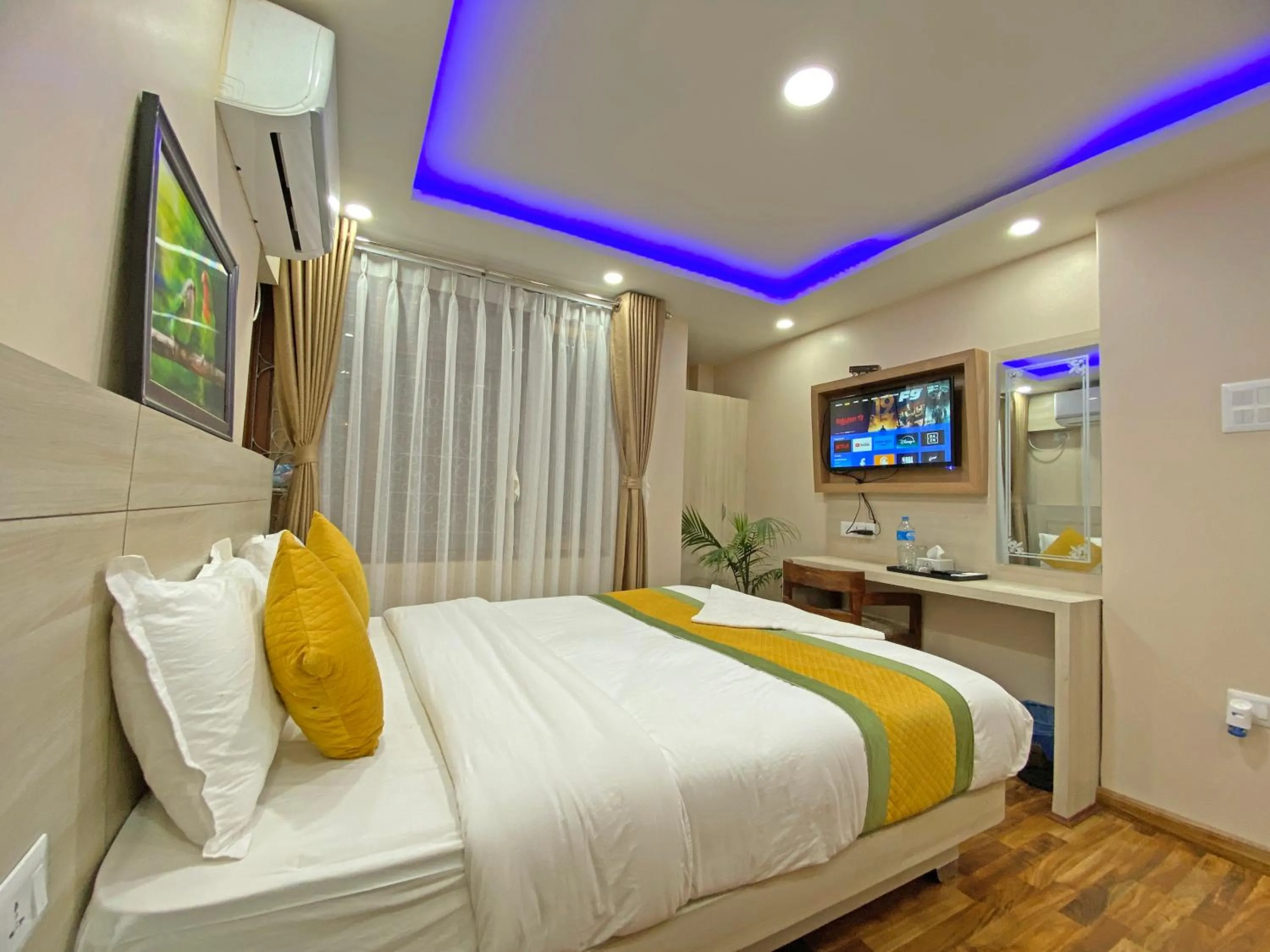 Bed in Hotel Aaradhya