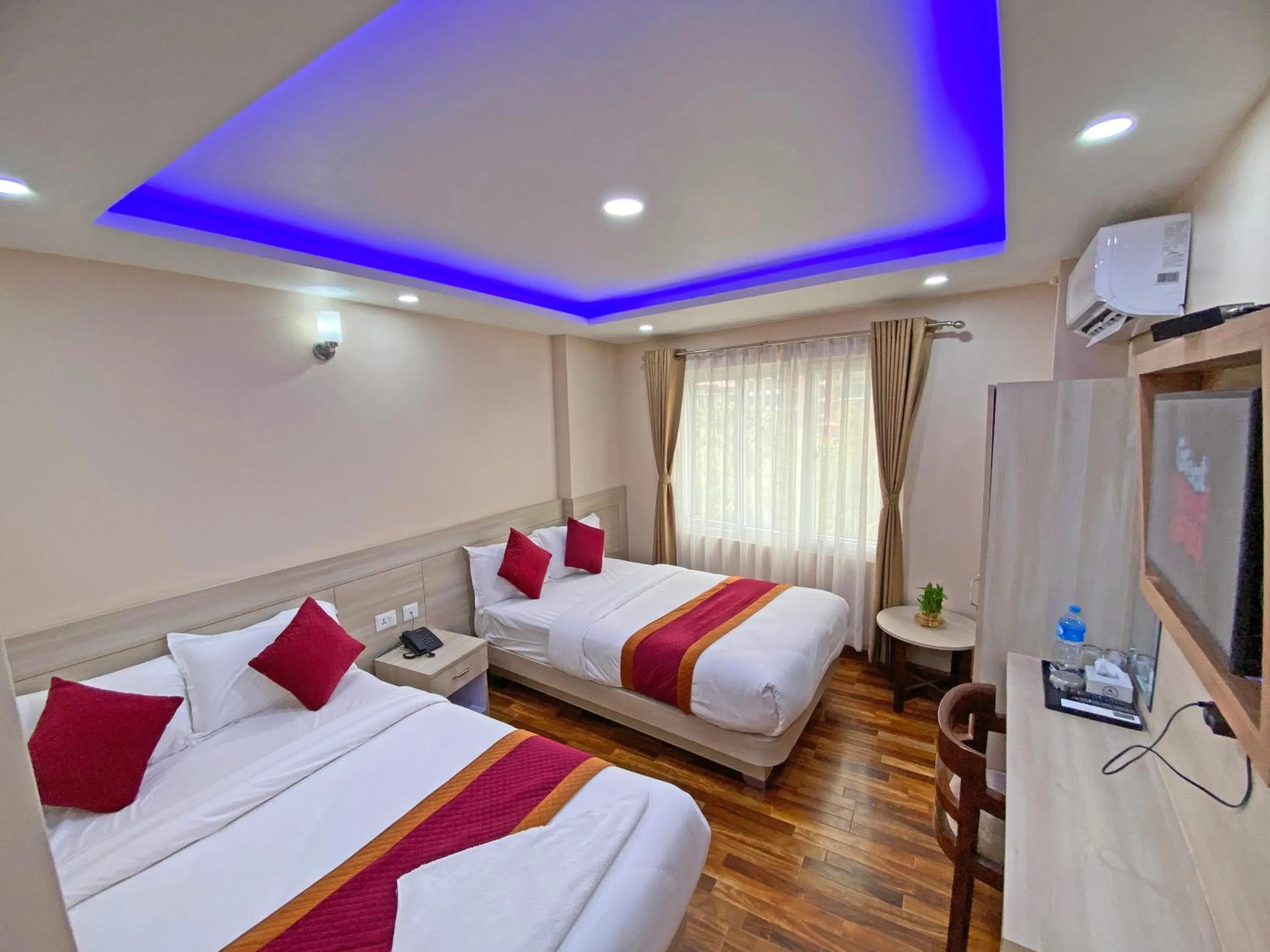 Bed in Hotel Aaradhya