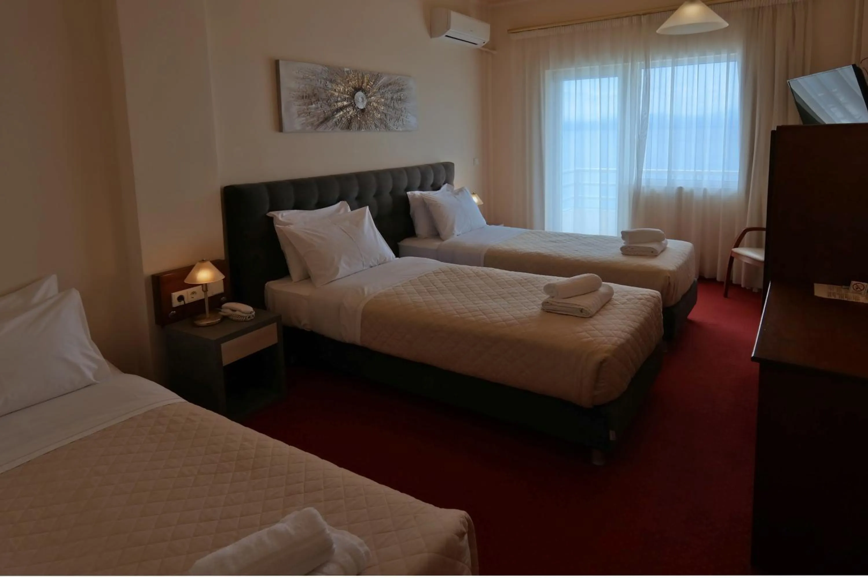 Bed in Hotel Excelsior