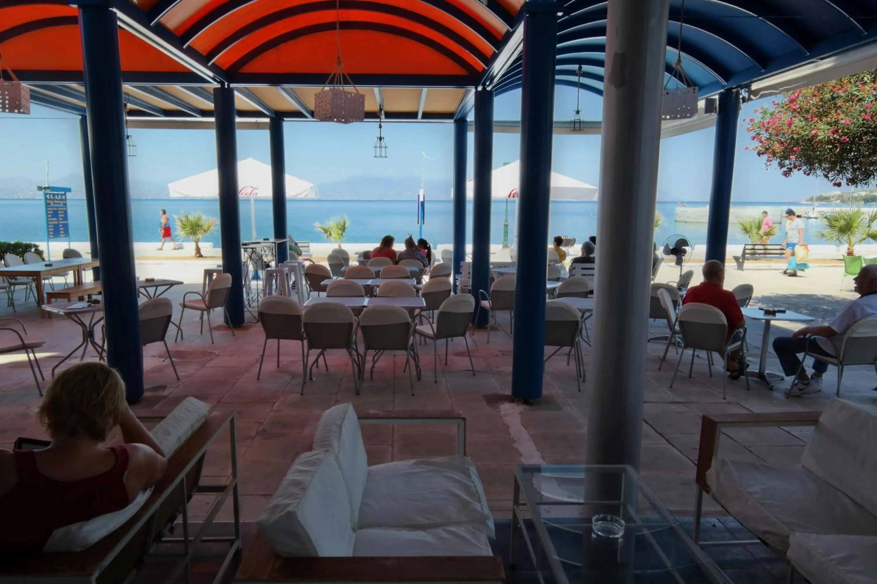 Patio in Hotel Excelsior