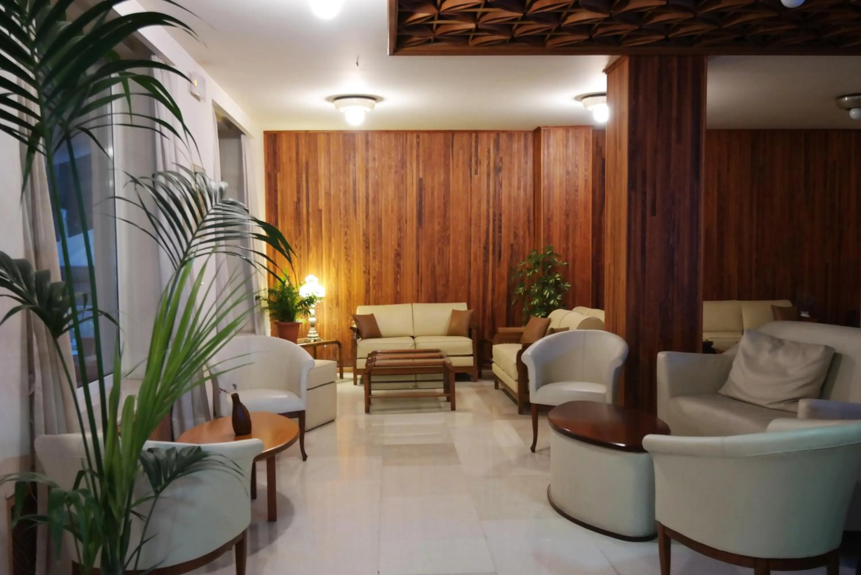 Communal lounge/ TV room in Hotel Excelsior