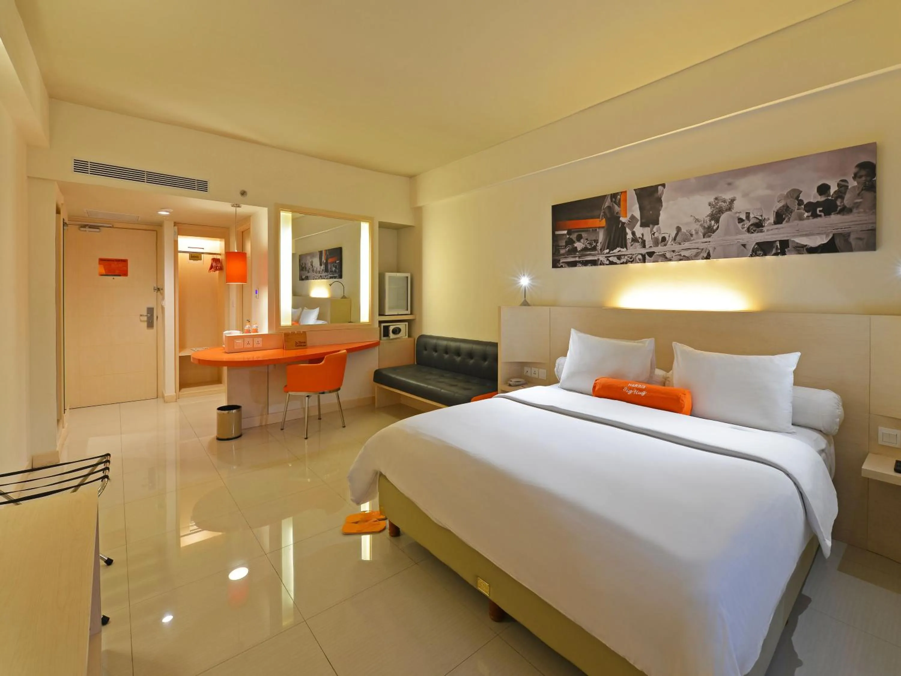 Bed in HARRIS Hotel & Conventions Ciumbuleuit Bandung