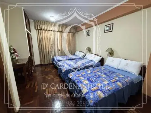 Triple Room in D'Cardenas Hotel Triple Room in D'Cardenas Hotel