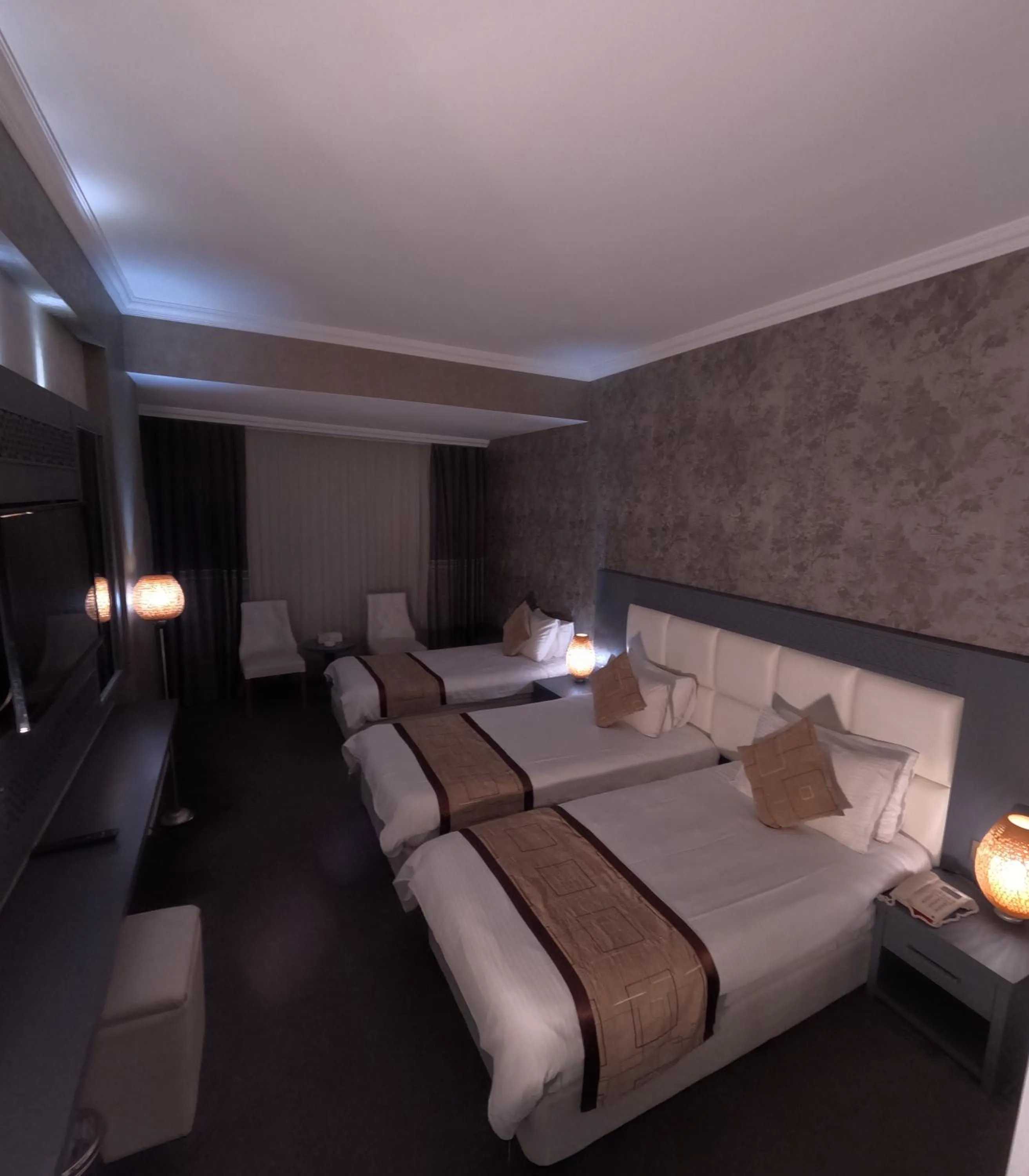 Bed in Mariana Hotel Erbil