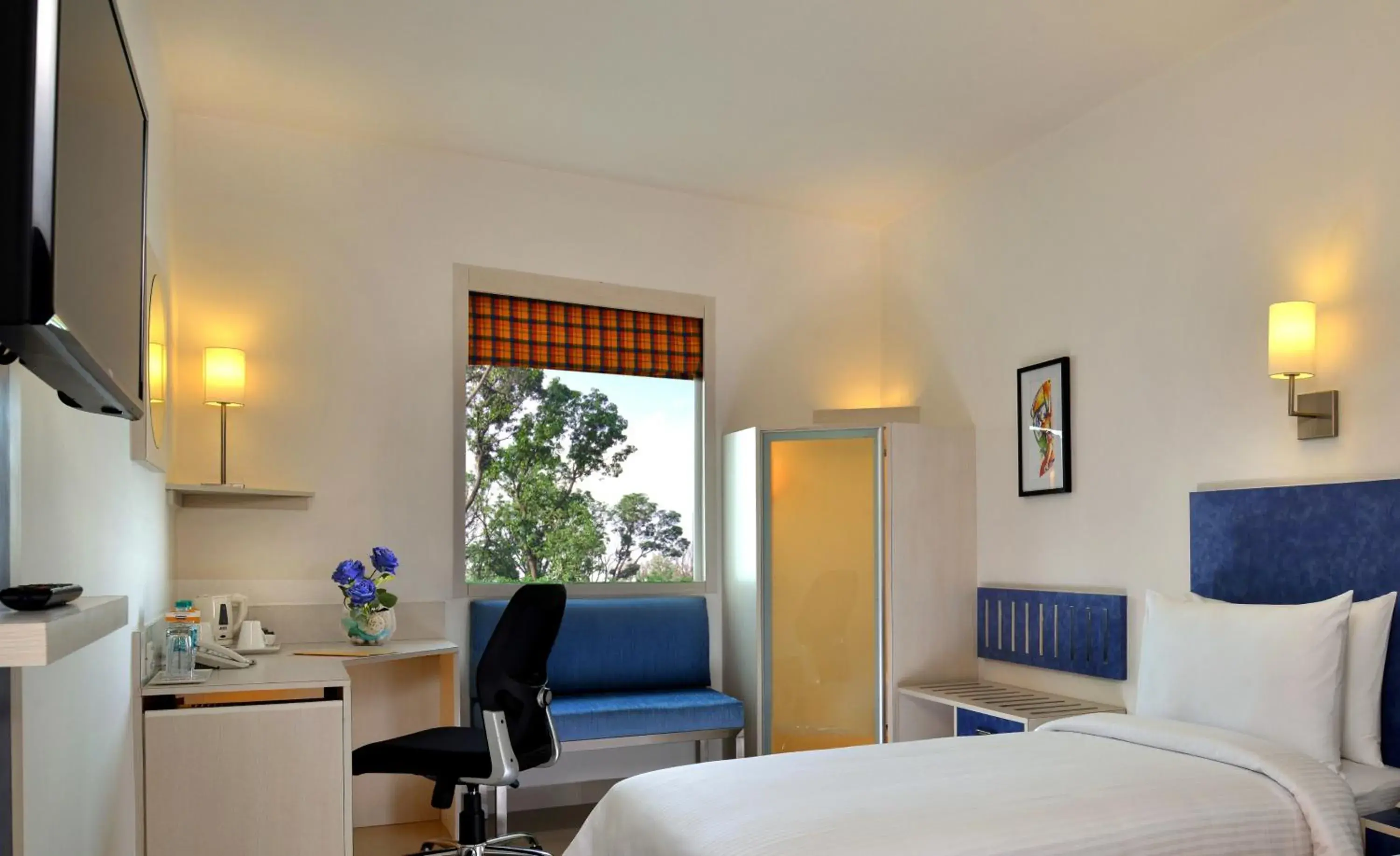 Bed in Red Fox by Lemon Tree Hotels, Bhiwadi Bed in Red Fox by Lemon Tree Hotels, Bhiwadi