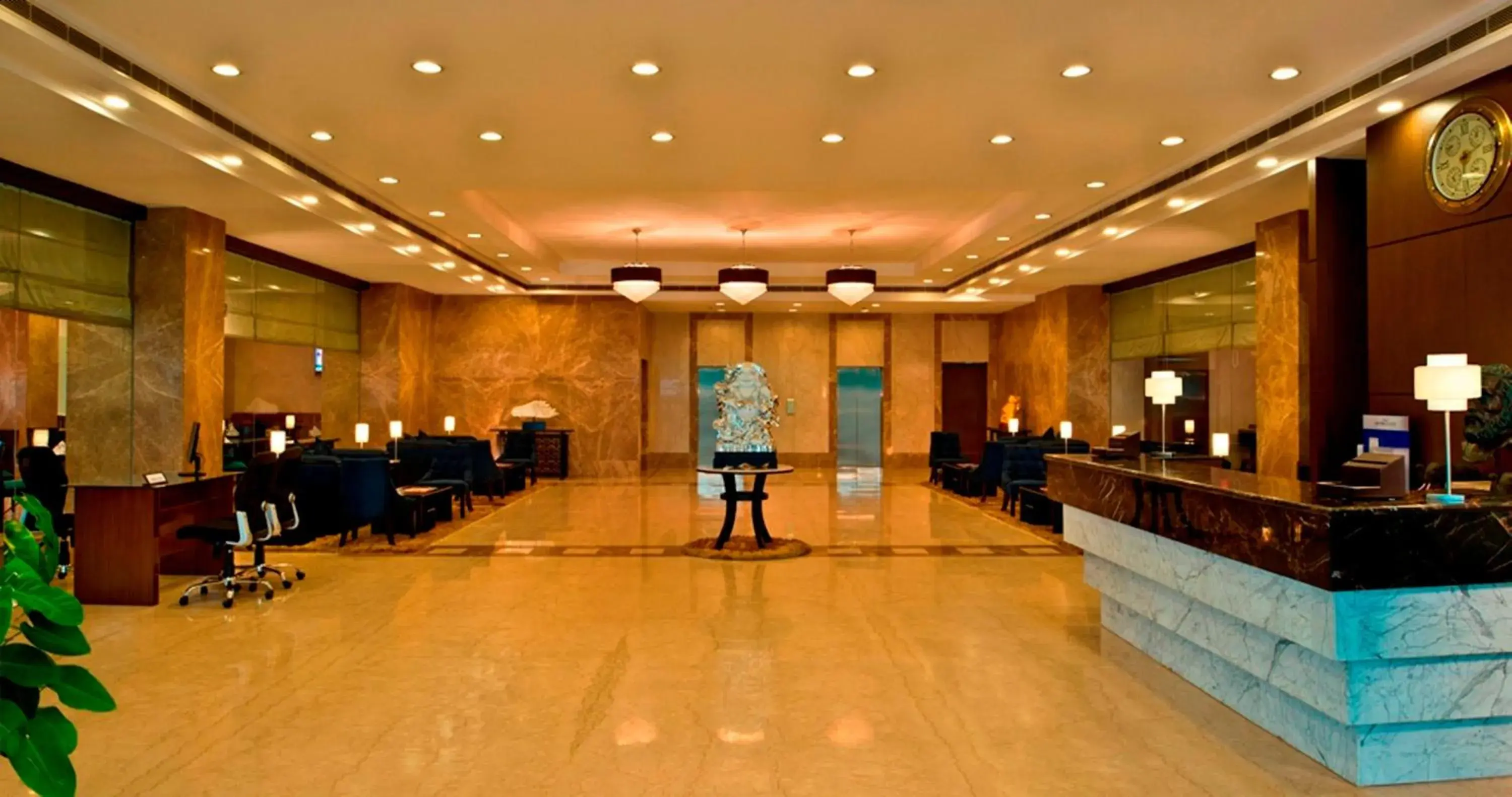 Lobby or reception in Red Fox by Lemon Tree Hotels, Bhiwadi Lobby or reception in Red Fox by Lemon Tree Hotels, Bhiwadi