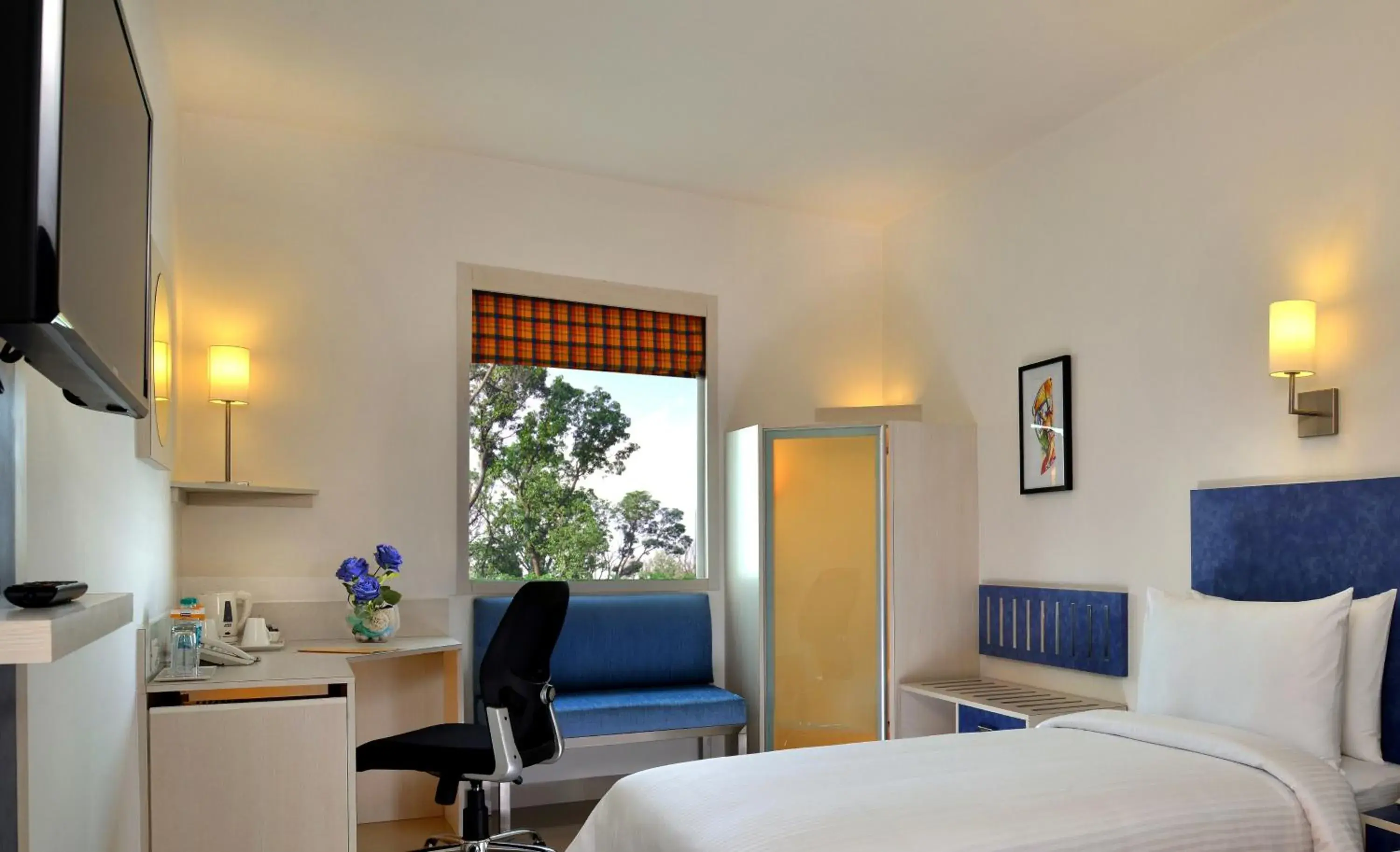 Bed in Red Fox by Lemon Tree Hotels, Bhiwadi Bed in Red Fox by Lemon Tree Hotels, Bhiwadi