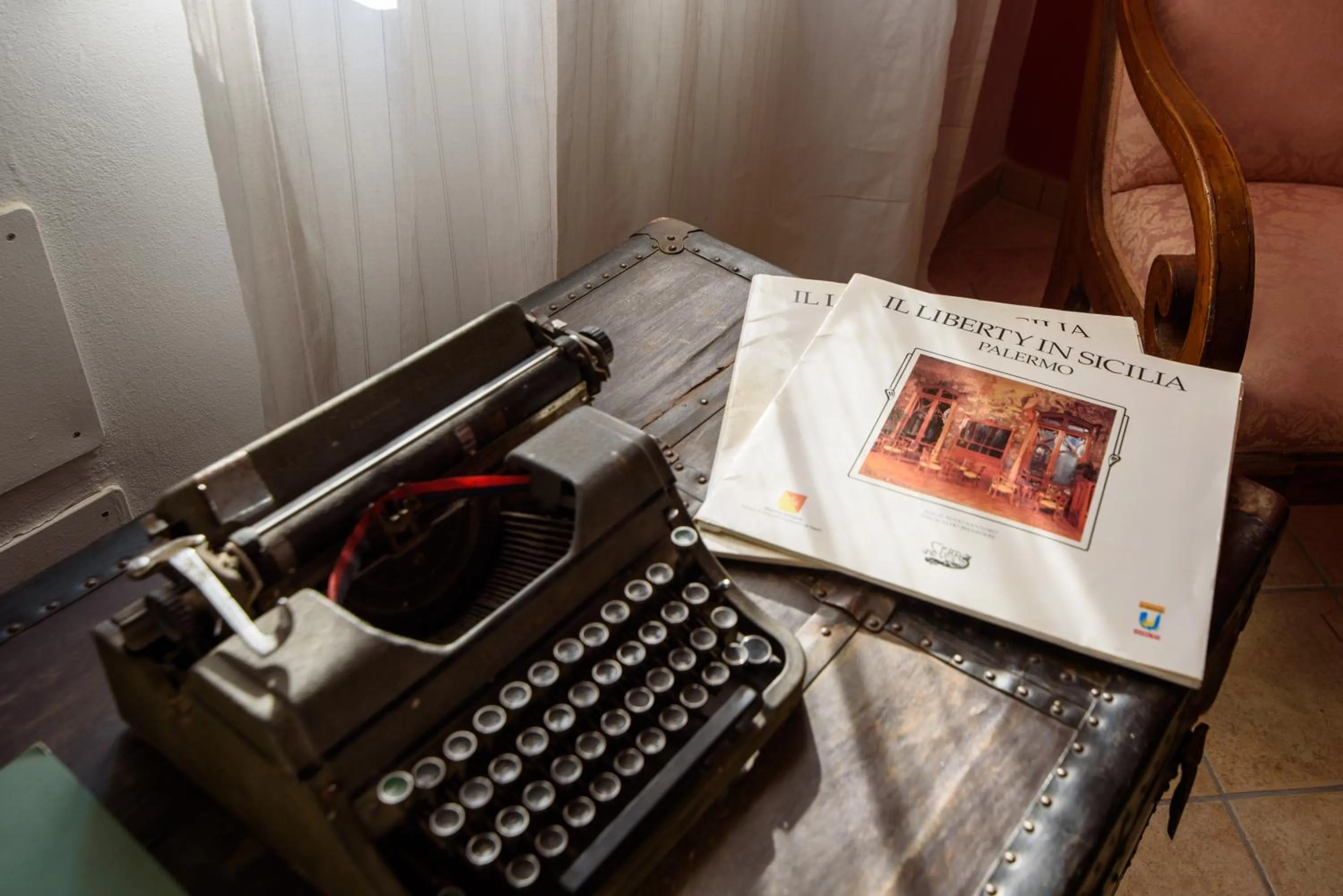 Lobby or reception in Villa Megna - Green Paradise B&B