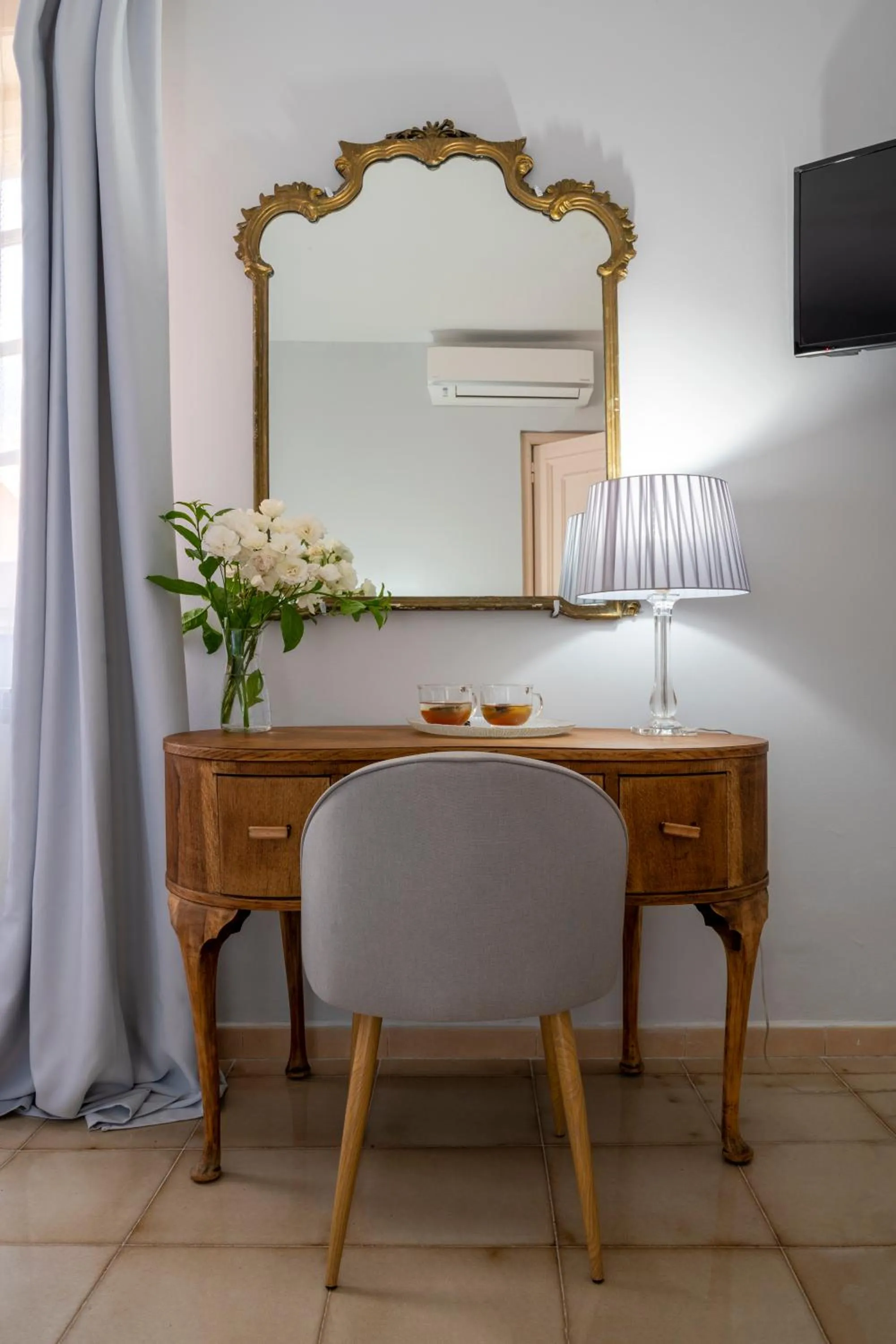 TV and multimedia in Villa Megna - Green Paradise B&B