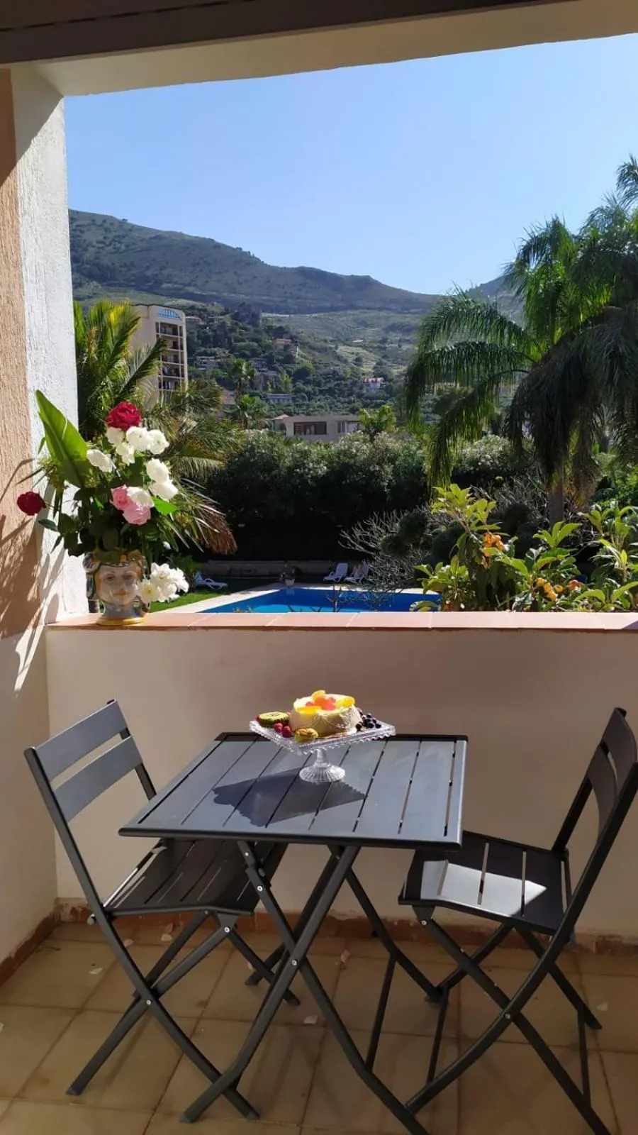 Balcony/Terrace in Villa Megna - Green Paradise B&B
