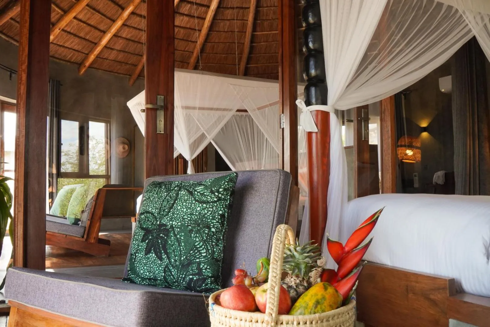 Bedroom, Bed in Suricata Boma Lodge
