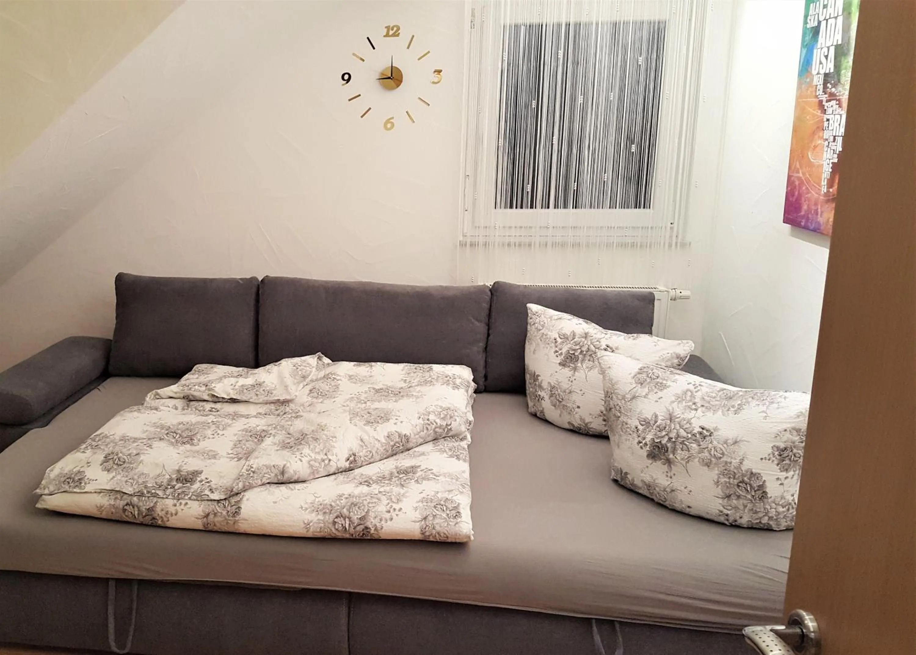 Living room, Bed in Rust-Fewo-Hotel