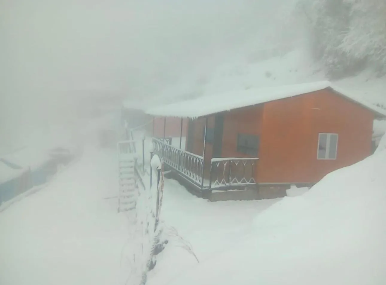 Property building in The Green Valley Resort Kanatal