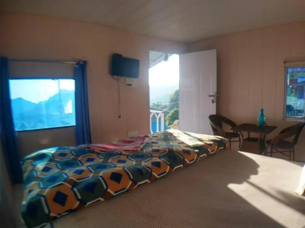 Bed in The Green Valley Resort Kanatal Bed in The Green Valley Resort Kanatal